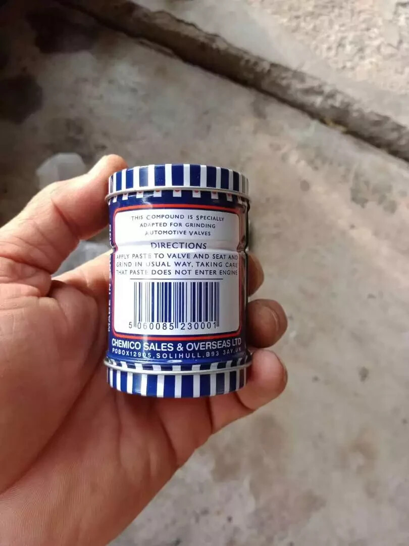 Pack of 3 x 100g Chemico Valve Grinding Paste 2 in 1 Fine/Coarse Cleaning Valves