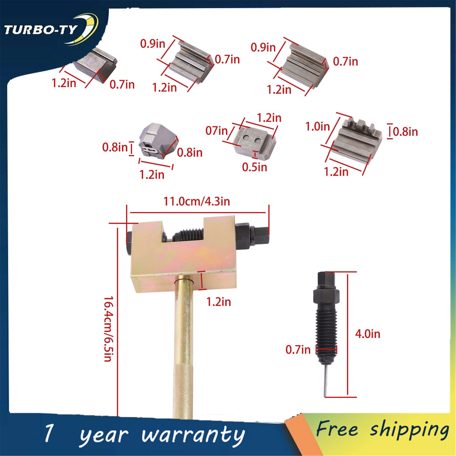 Timing Chain Riveting Tools Kit w/Box For Mercedes Benz M271 M272 M273 M274 M276