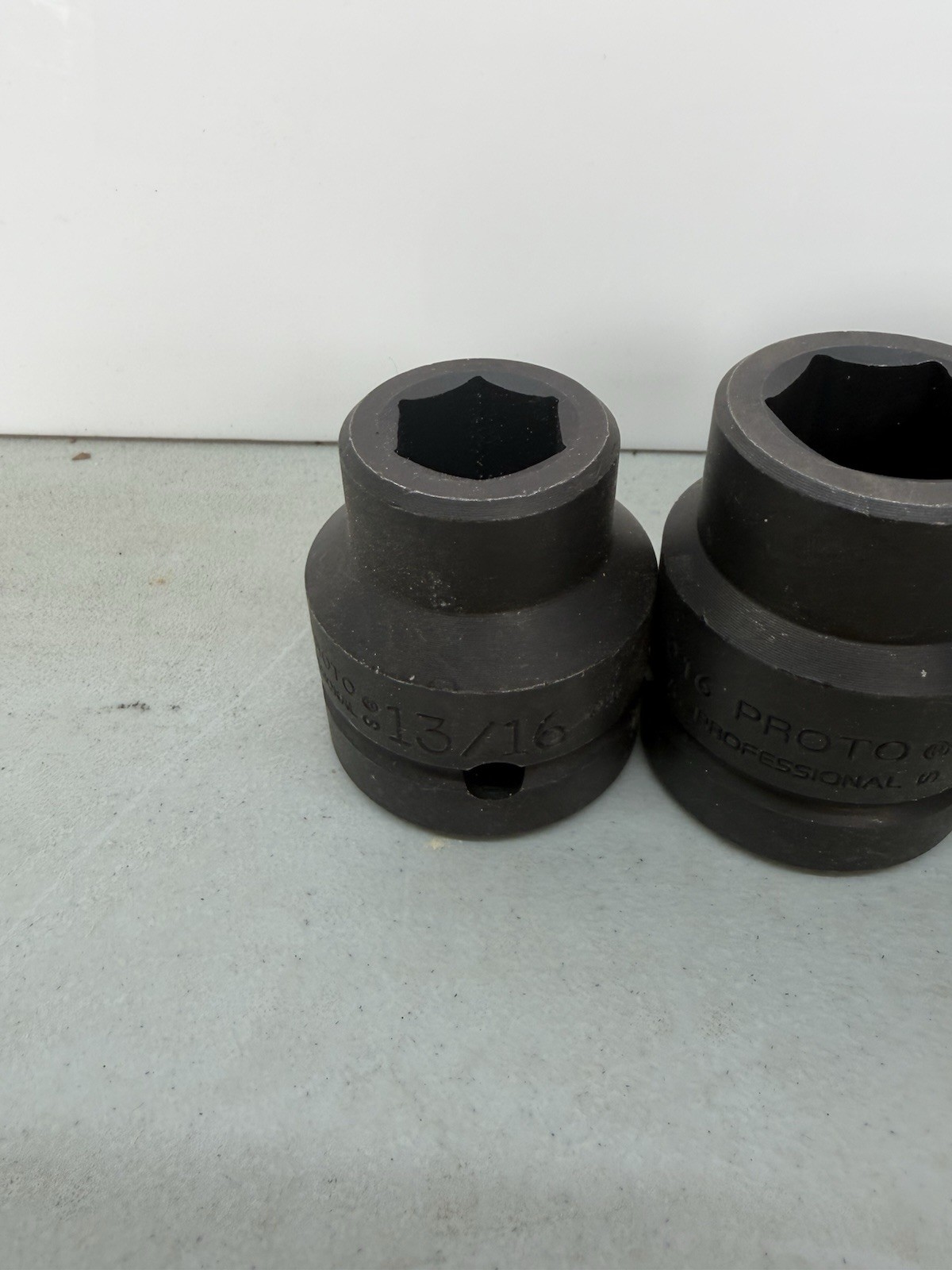 Proto 1” Drive Shallow Impact Sockets 15/16”, 1”, 1-1/16, 1-3/16”, 1-3/8”,1-1/2”