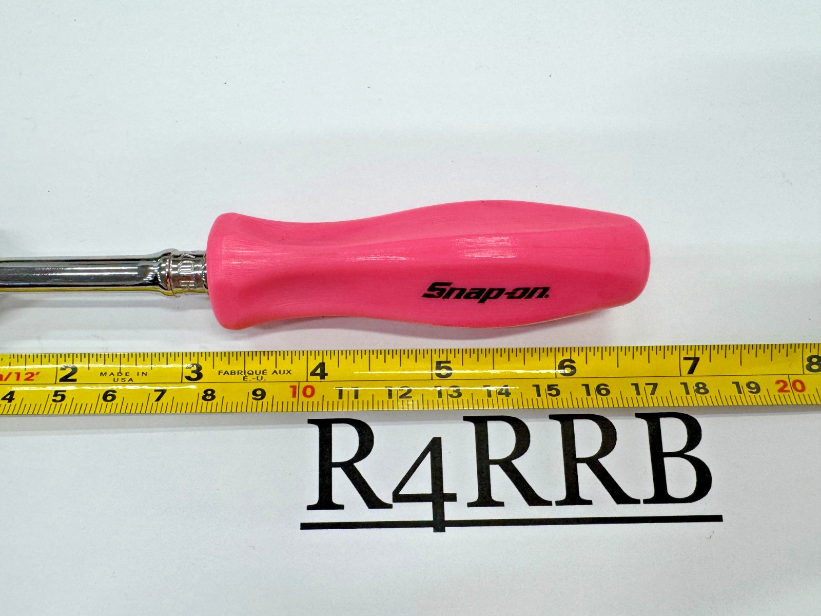 Snap-on Tools USA NEW 1/4″ Drive 100th Anniv PINK GUY MARTIN Hard Handle Ratchet
