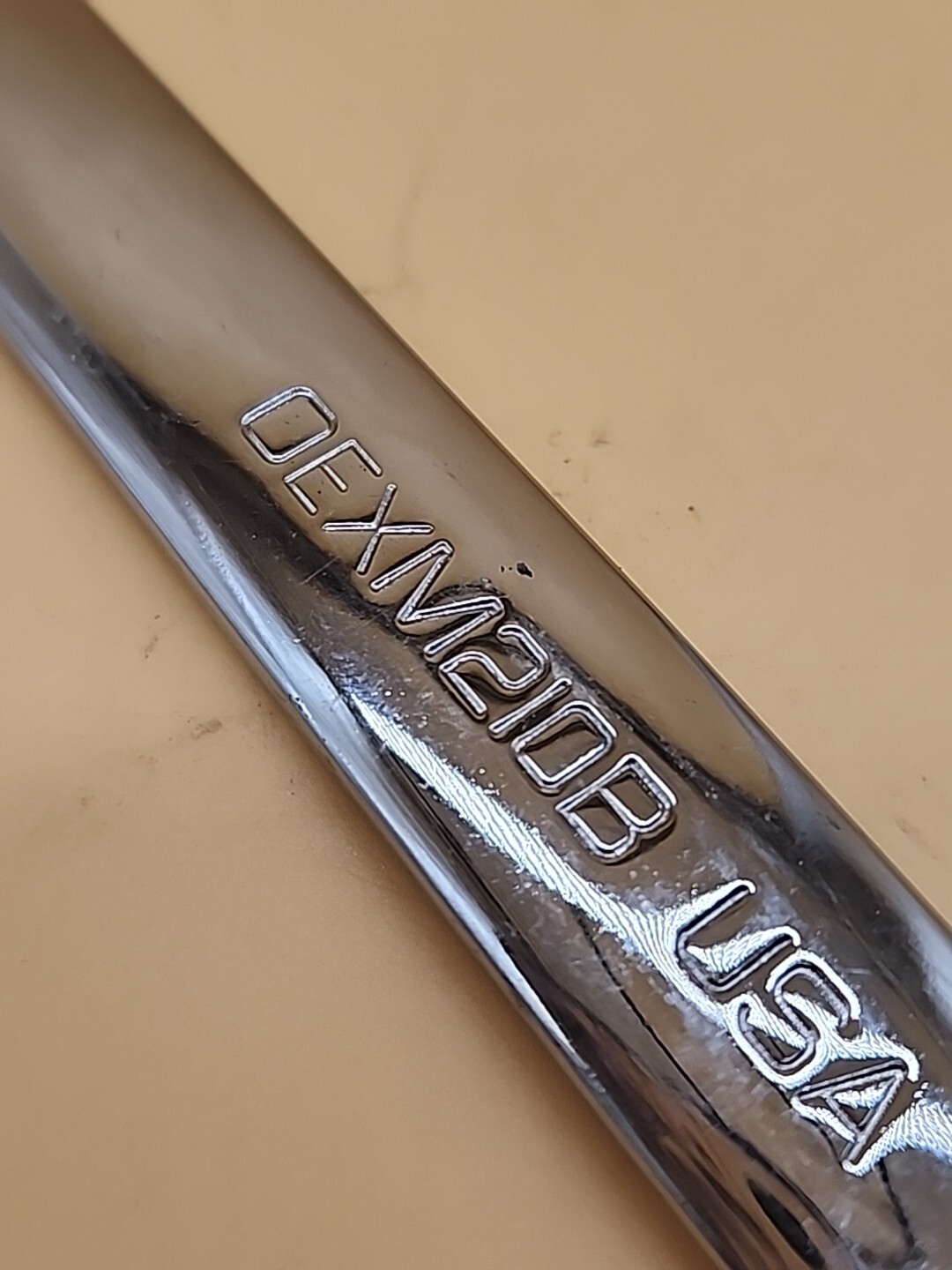 Snap-On Tools 21mm Metric Standard 12 Point Chrome Combo Wrench OEXM210B USA