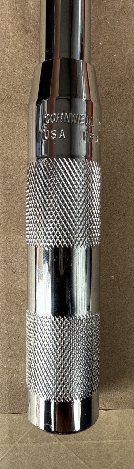 Cornwell Tools 1/2” Drive 27” Flex-Head Breaker Bar Chrome HF327 USA NEW