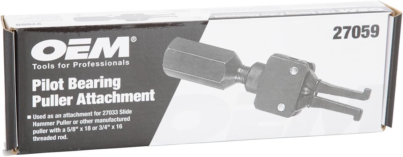 27059 Pilot Bearing Puller Attachment, 2-Jaw Pilot Bearing and Bushing
