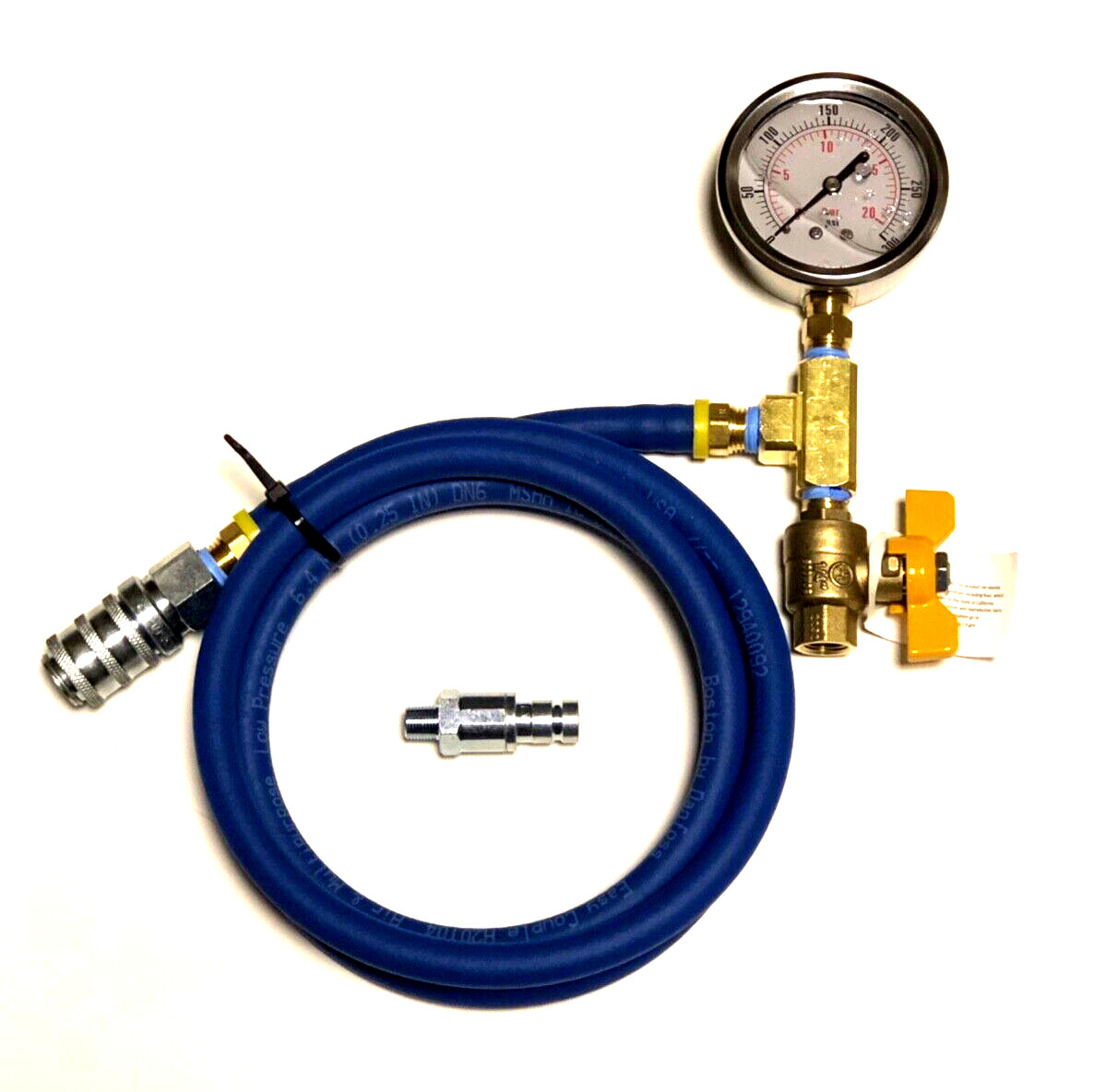 Compucheck Fuel Pressure Test Gauge for Cummins Diesel and More 2 Year Warranty