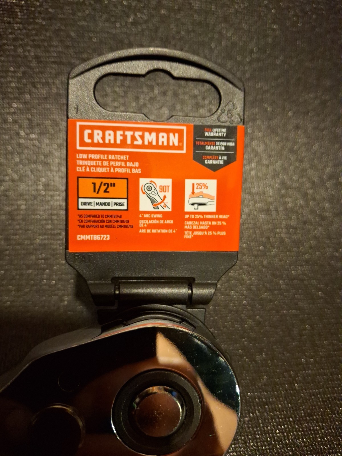 1/2 » Craftsmen Ratchet 90 Tooth