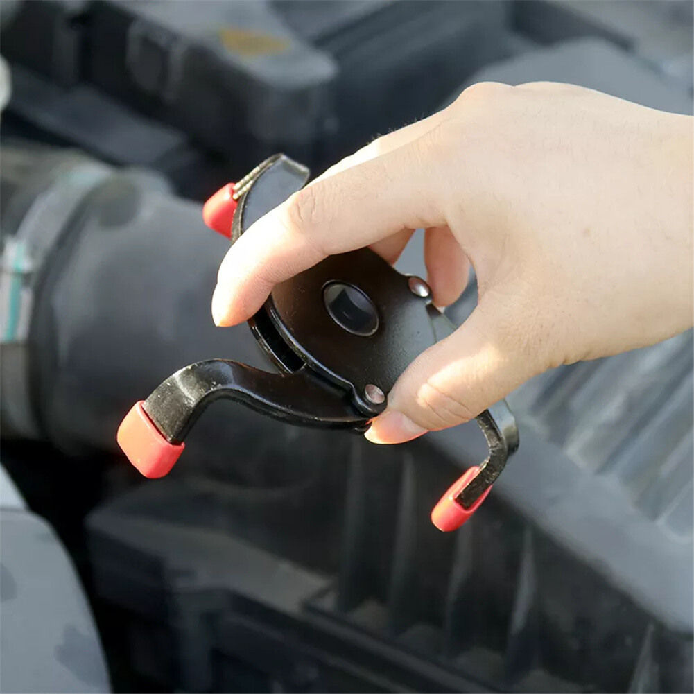 Universal 3 Jaw Oil Filter Wrench Adjustable Car Spanner Remover Tool