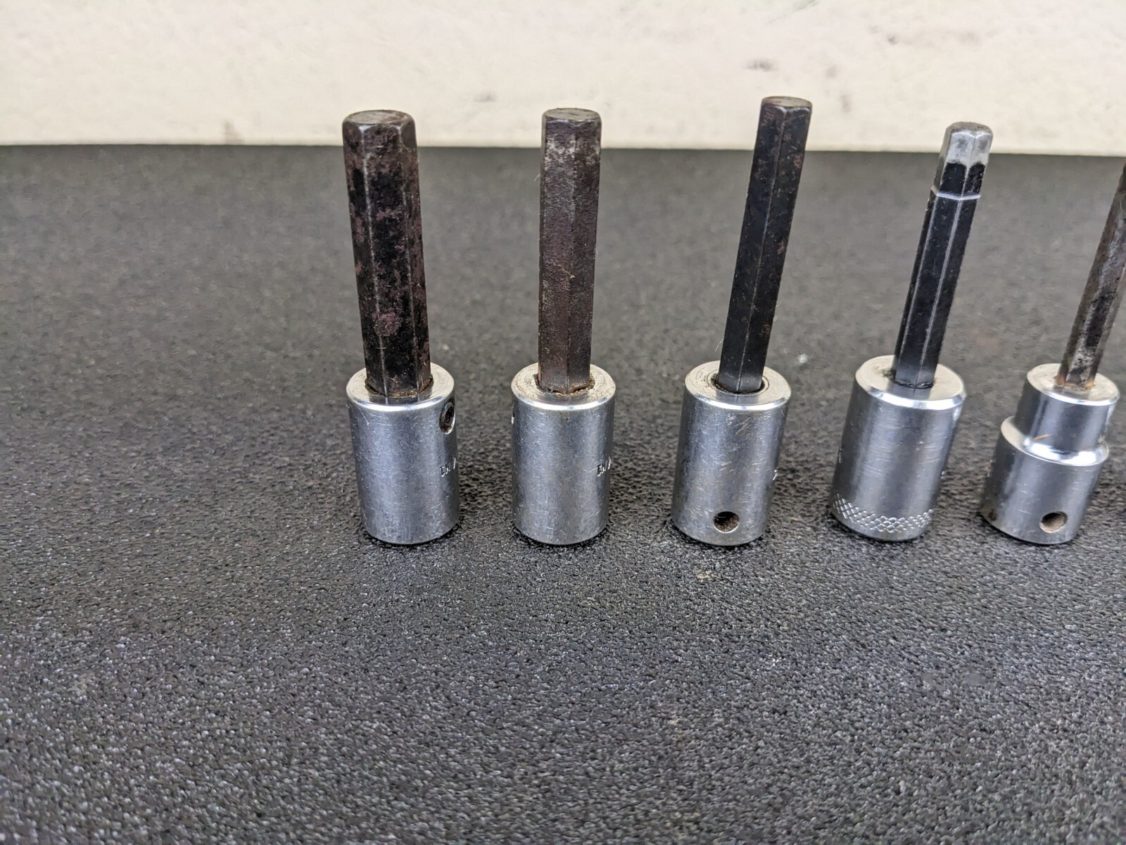 #bj277 Mac Tools 6pc Hex Allen Socket Bit Set METRIC 4mm to 9mm