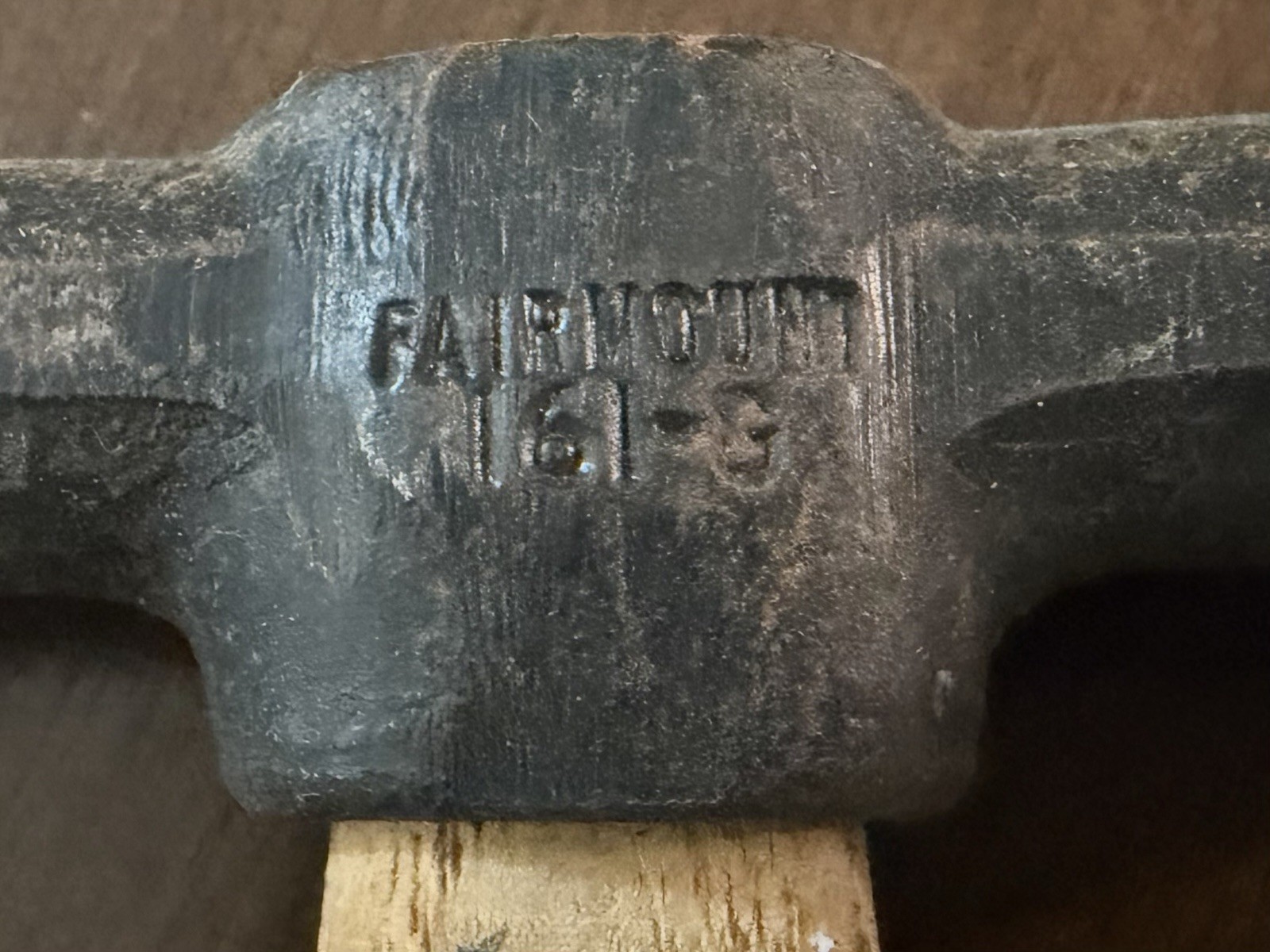 Vintage FAIRMOUNT 161-G Auto Body Hammer – Round/Square Head