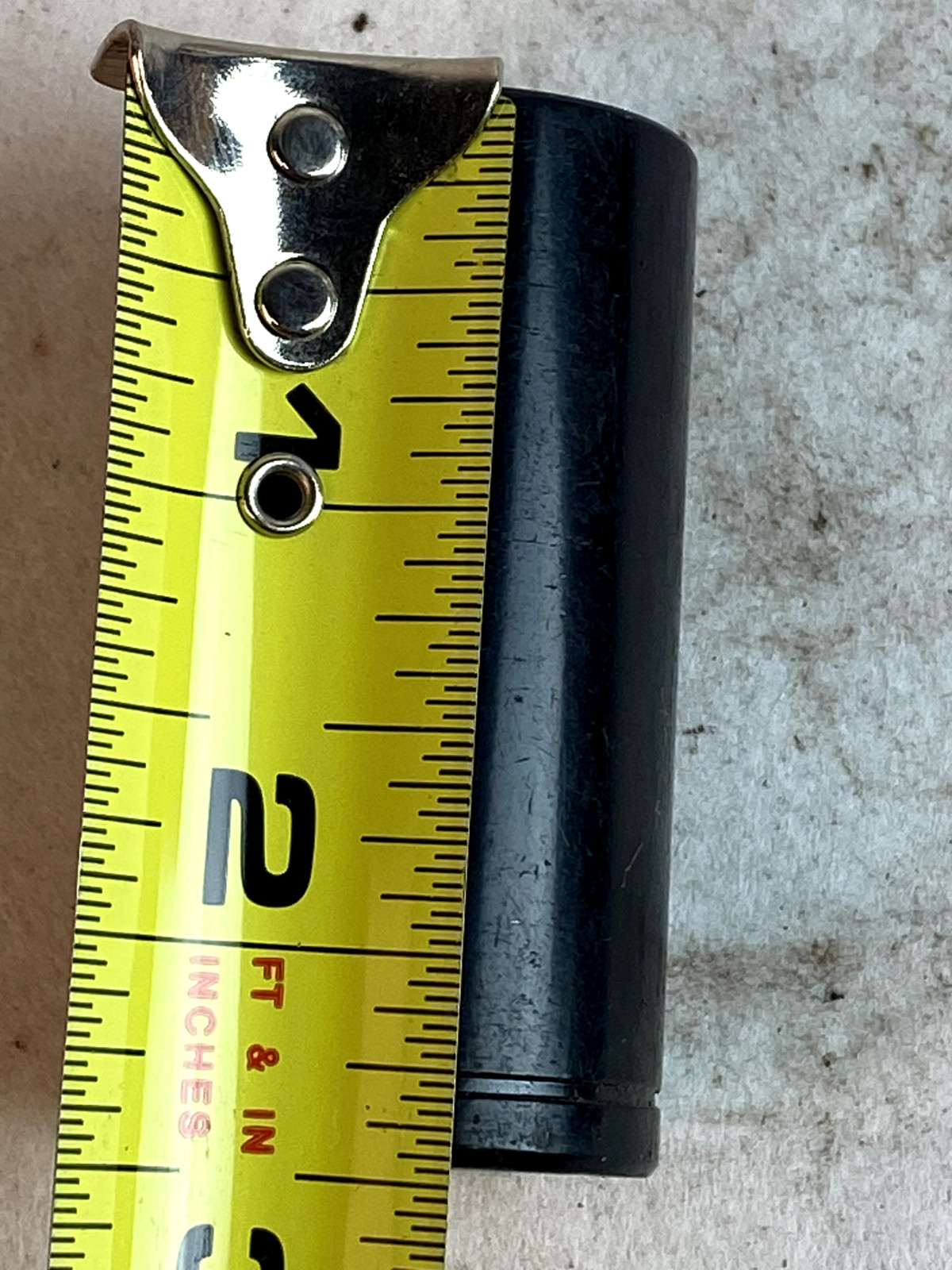 Chrome Vanadium 7/8 Black Socket