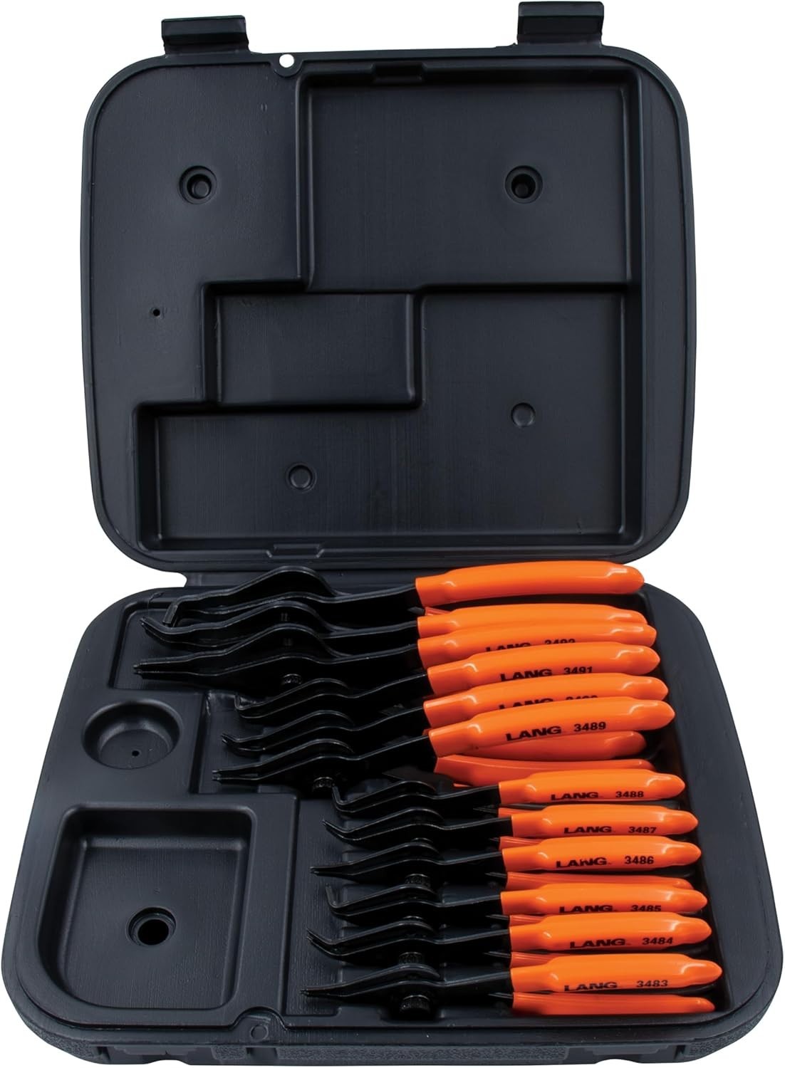 Precision 12-Piece Snap Ring Pliers Set – Various Tip Sizes for Versatile Use