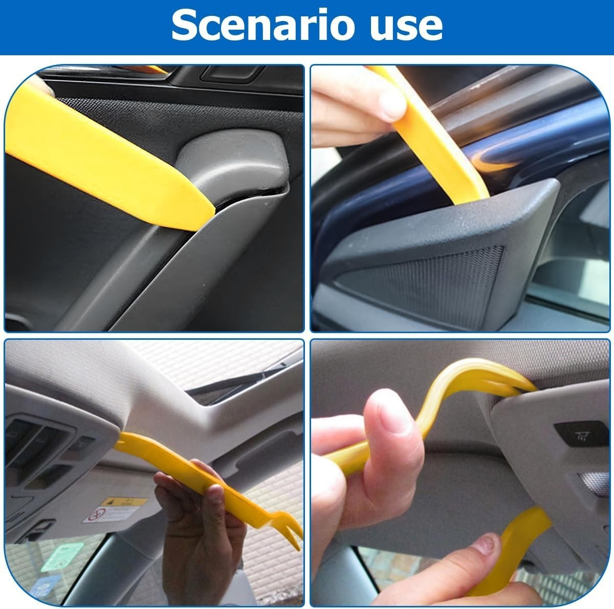 Lightweight Ergonomic 5-Piece Car Interior Removal Tools Set – Safe & Effective