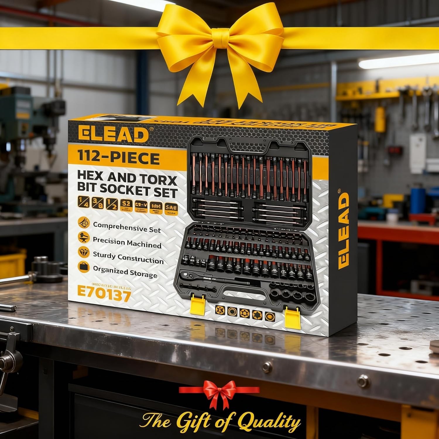 Heavy-Duty Torx & Allen Socket Set – Chrome Vanadium