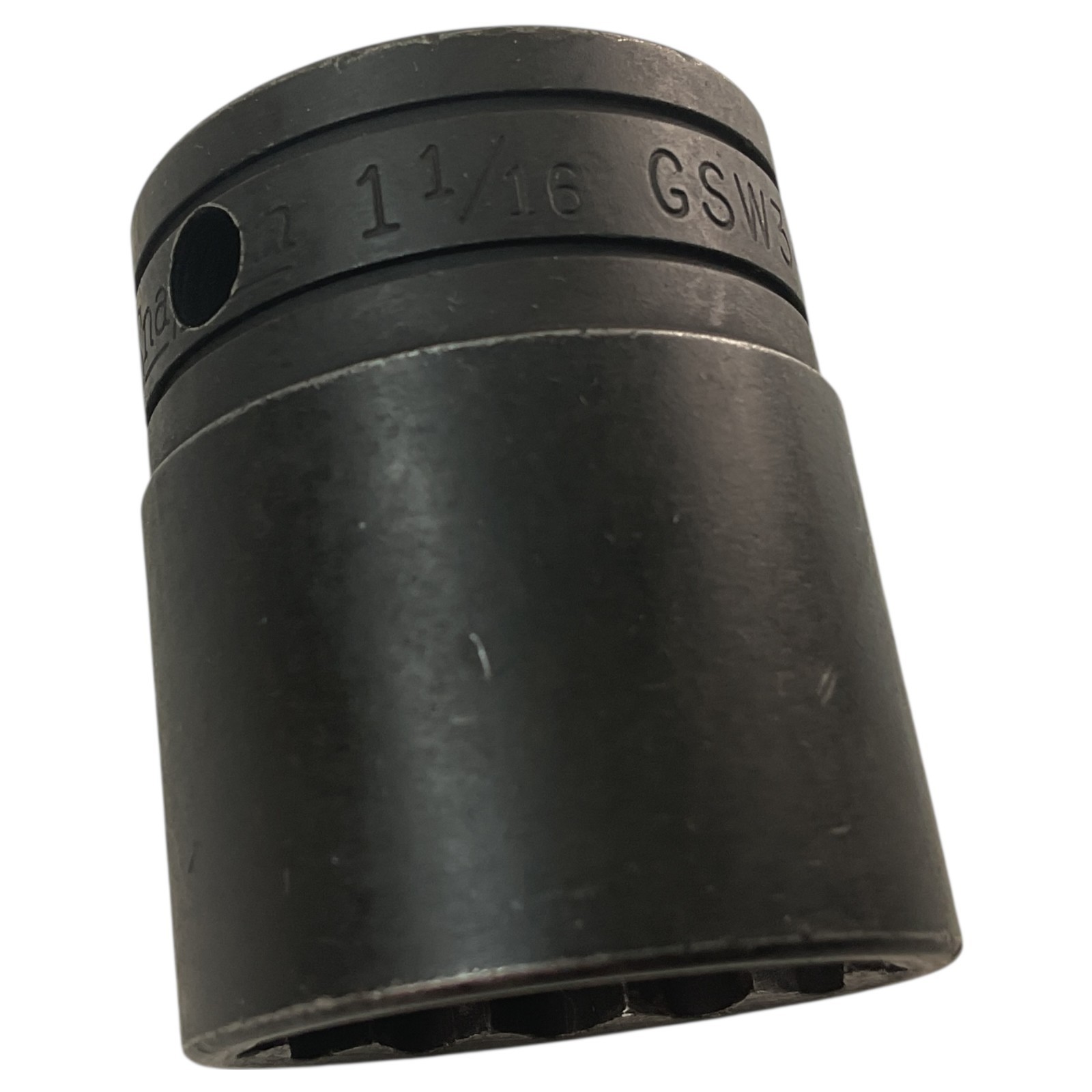 Snap-On Shallow Socket 1-1/16″ GSW341 1/2″ Drive 12 Pt As Pictured Mechanic Tool