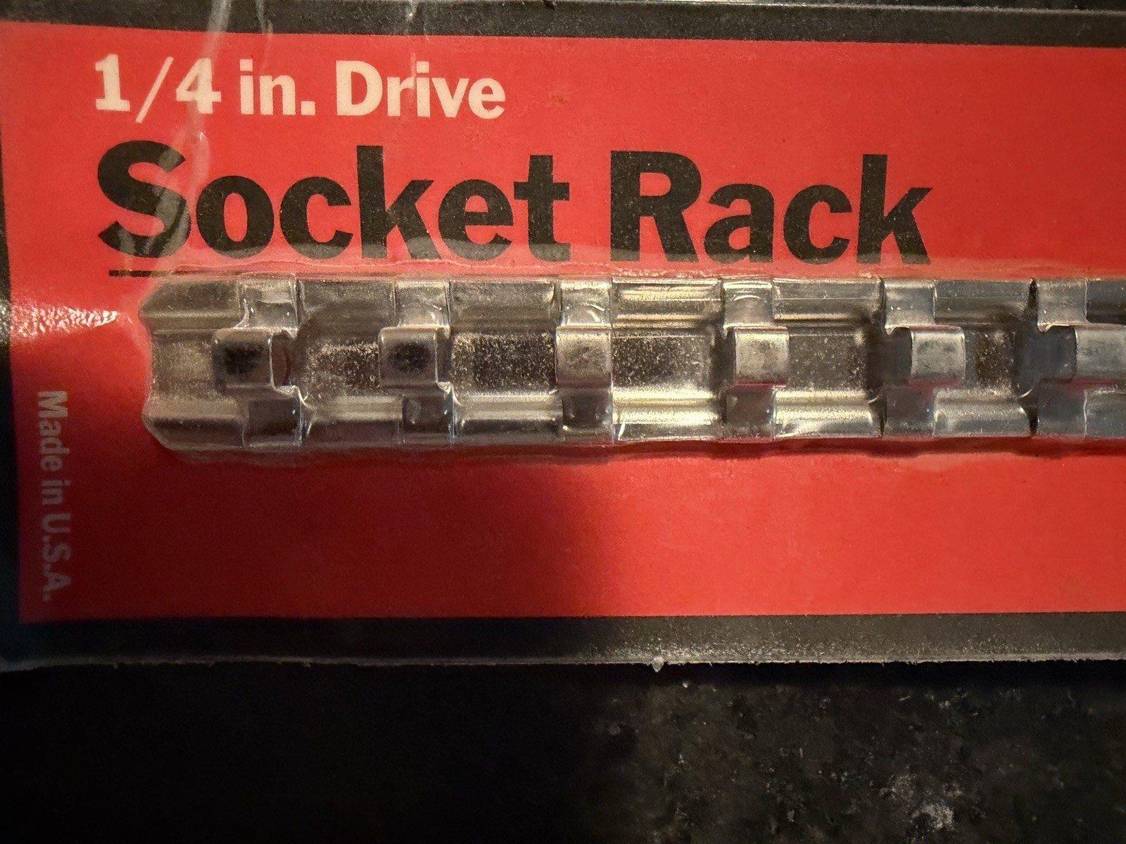 Craftsman Socket rails NOS 1/4”, 3/8” And 1/2”