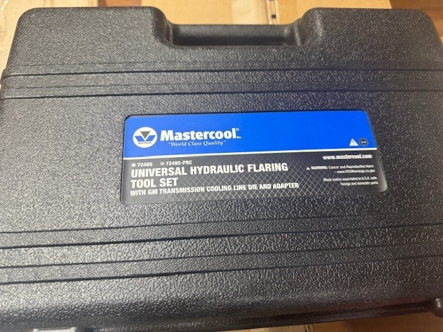 Mastercool 72485 Master Hydraulic Flaring Tool Set with Jiffy Tite Fitting