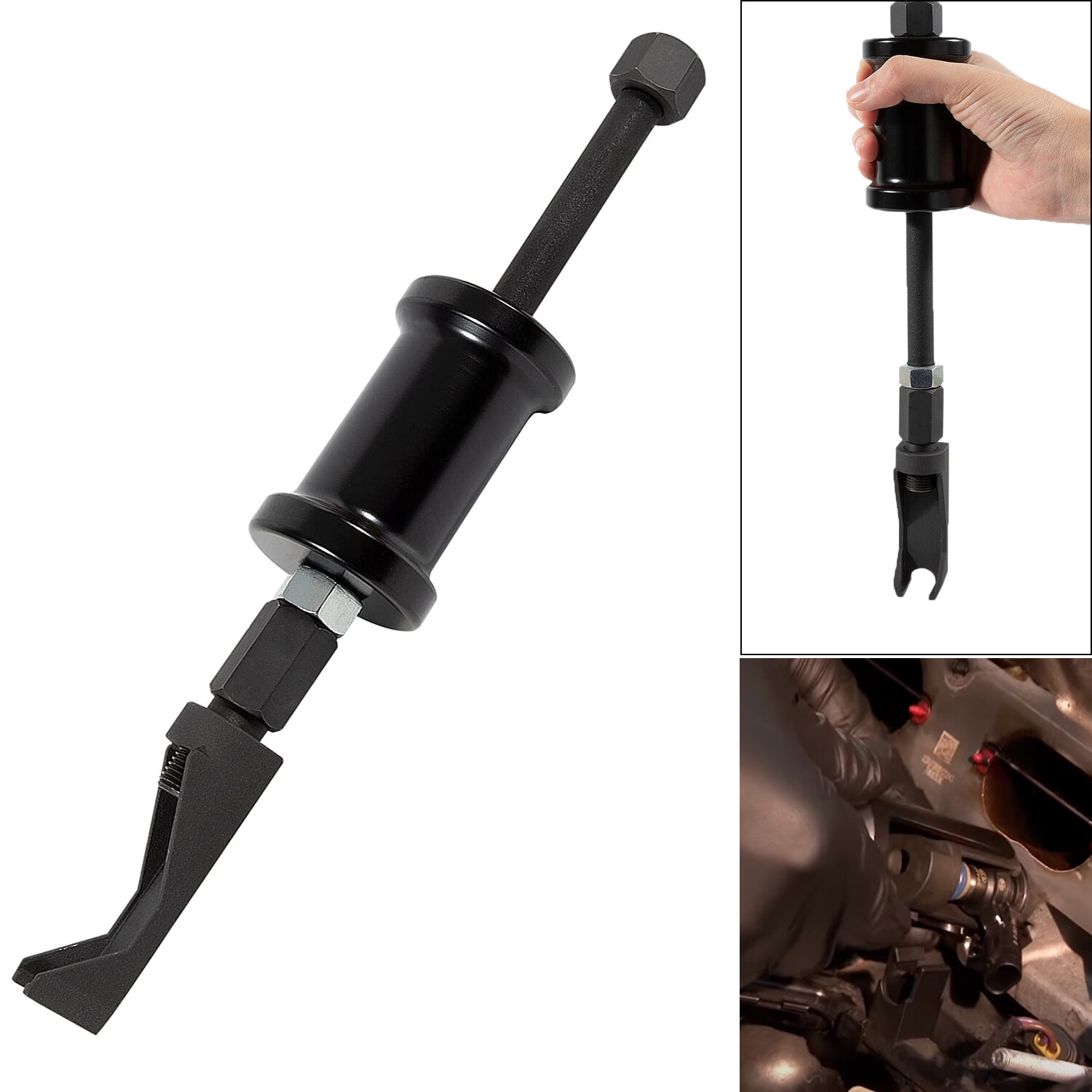 7121 Fuel Injector Nozzle Puller Tool for GM,Cat,Case,John Deere Diesel Engines
