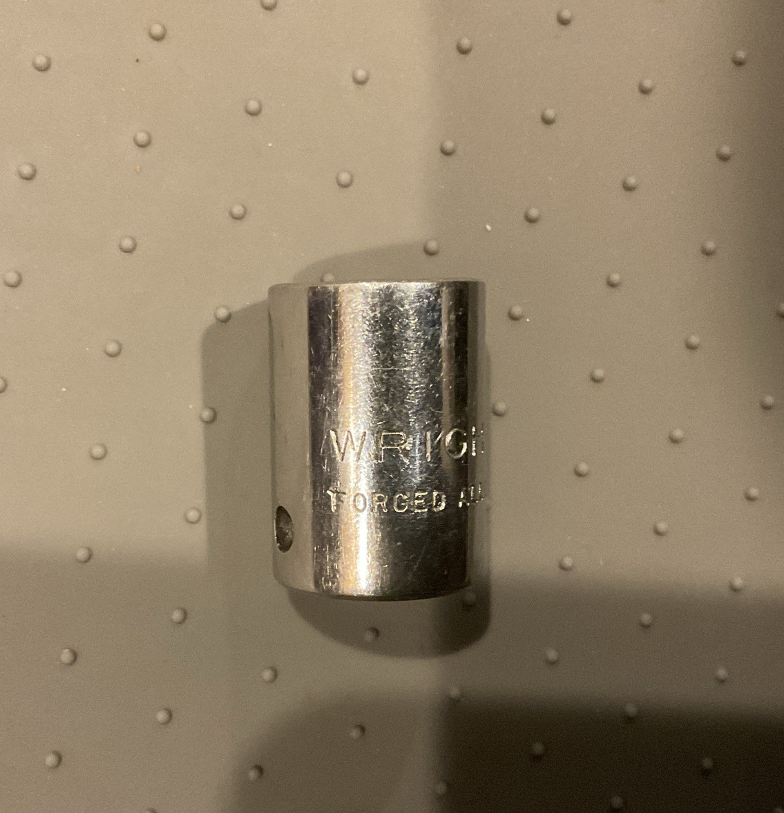 Wright 3018 9/16″ 6pt 3/8″ Drive Socket