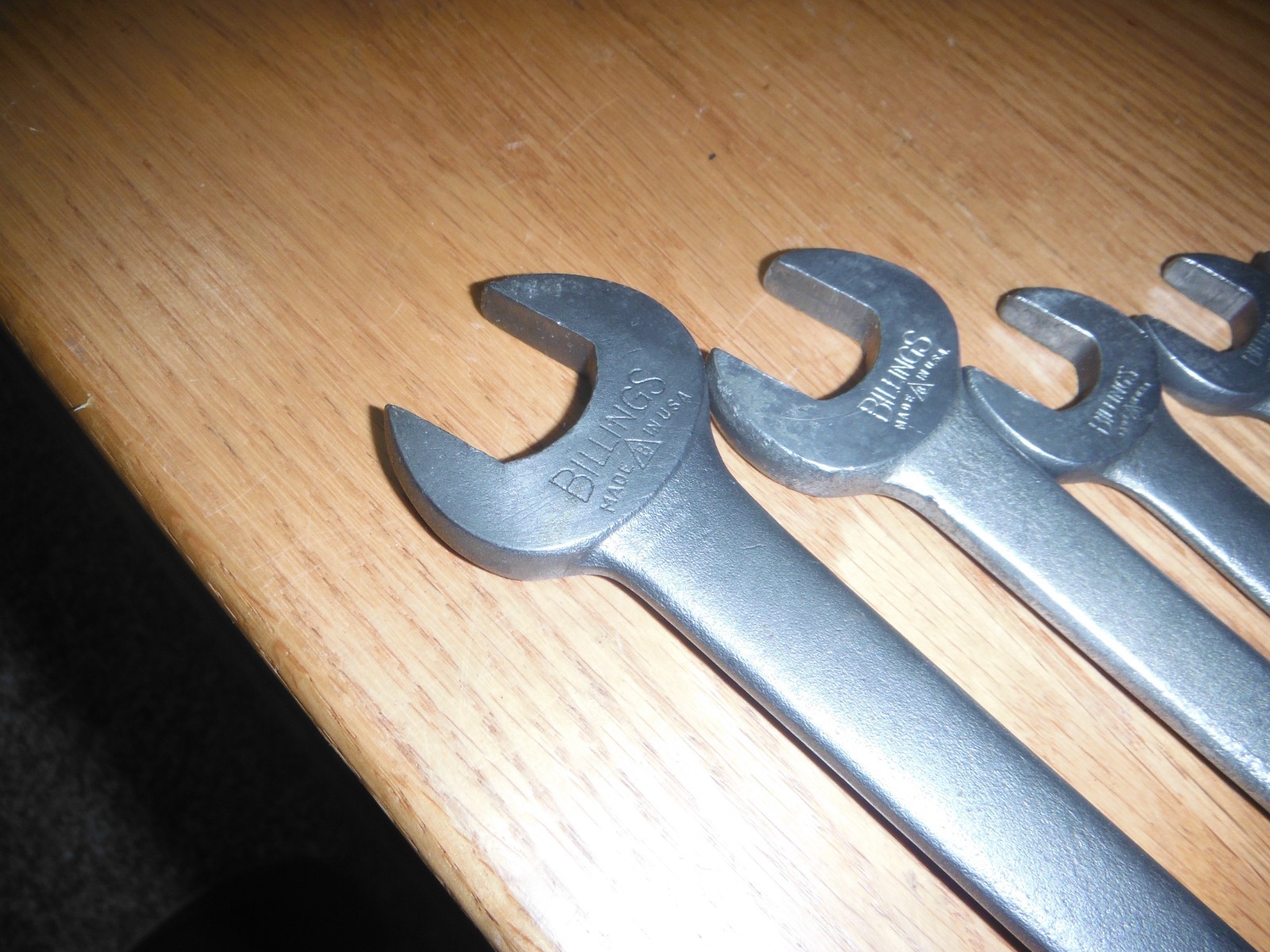 Vintage – BILLINGS VITALLOY – 7/16-7/8″ 12 Point – 6 pcs. Wrench Set USA