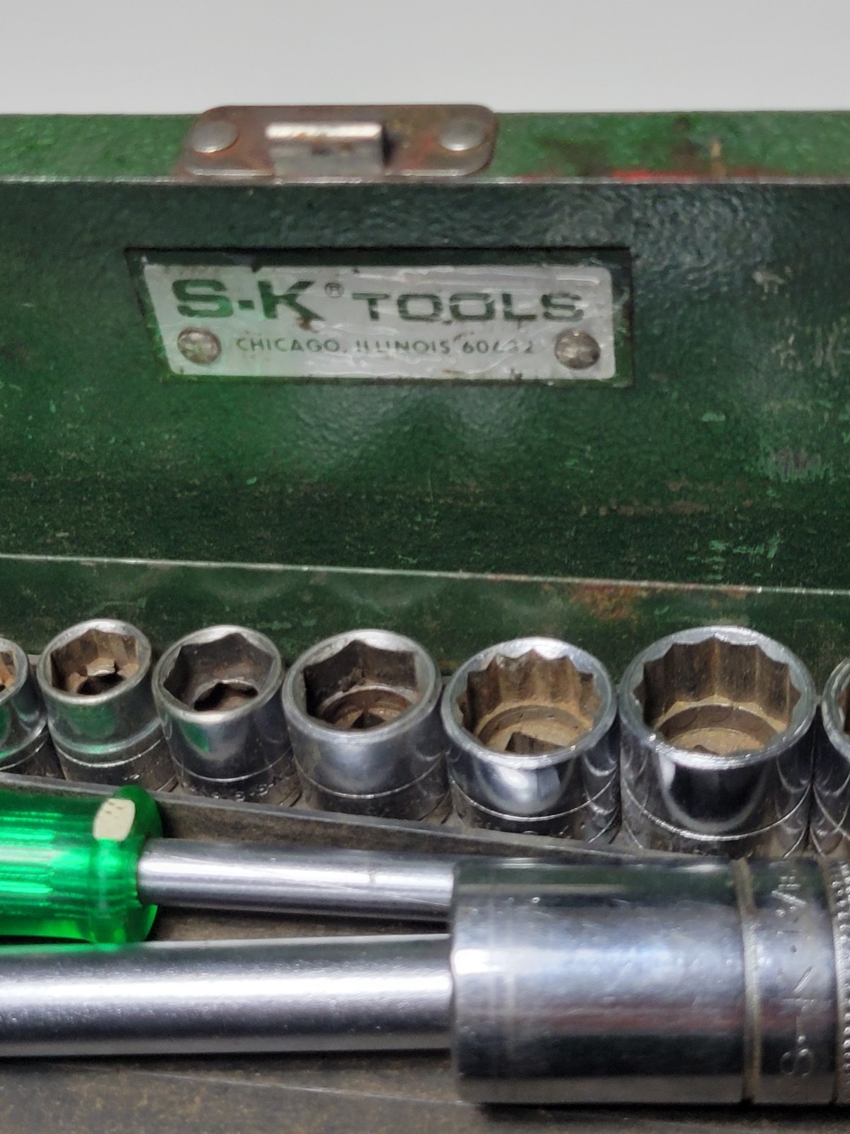 S-K Tools 24pc 3/8” Drive Deep & Metric Socket Set SK 45170 Ratchet + Extension