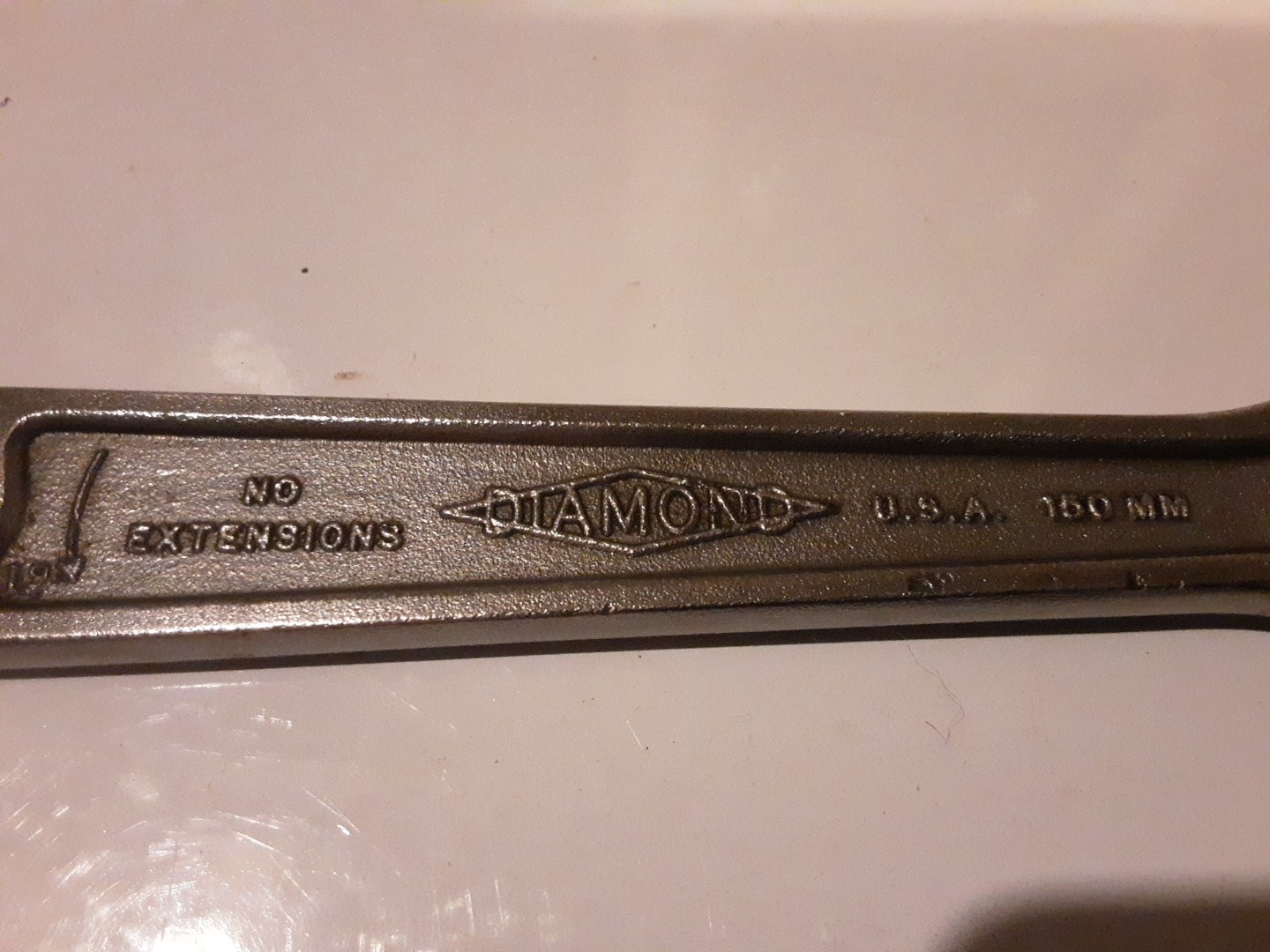Diamond 6 Inch Adjustable Wrench