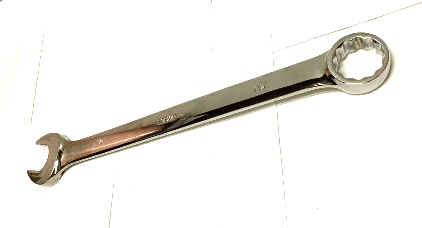 NEW Snap-on™ SOEX40 1 1/4″ 12-Point Flank Drive Plus Combination Wrench