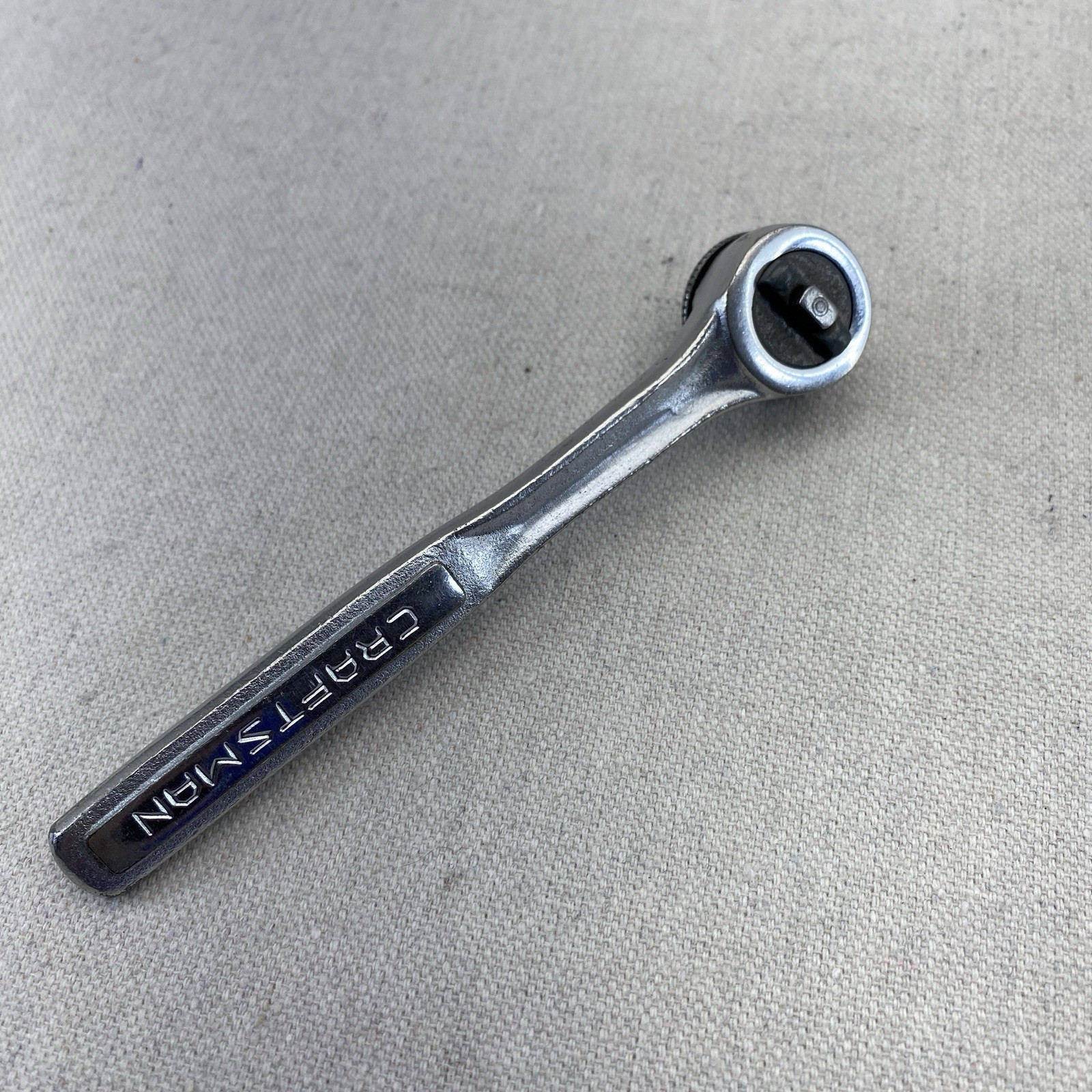 Vintage Craftsman 1/4” Drive Ratchet Thumb Wheel Fine Tooth Quick Release 43178