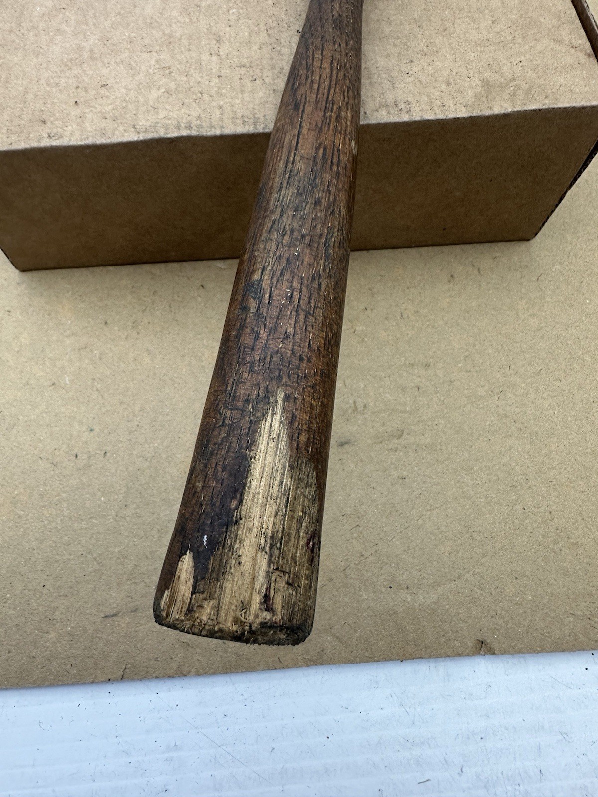Snap-On Tools USA BH24 Brass Hammer – Double Sided – Flawed Wood Hickory Handle