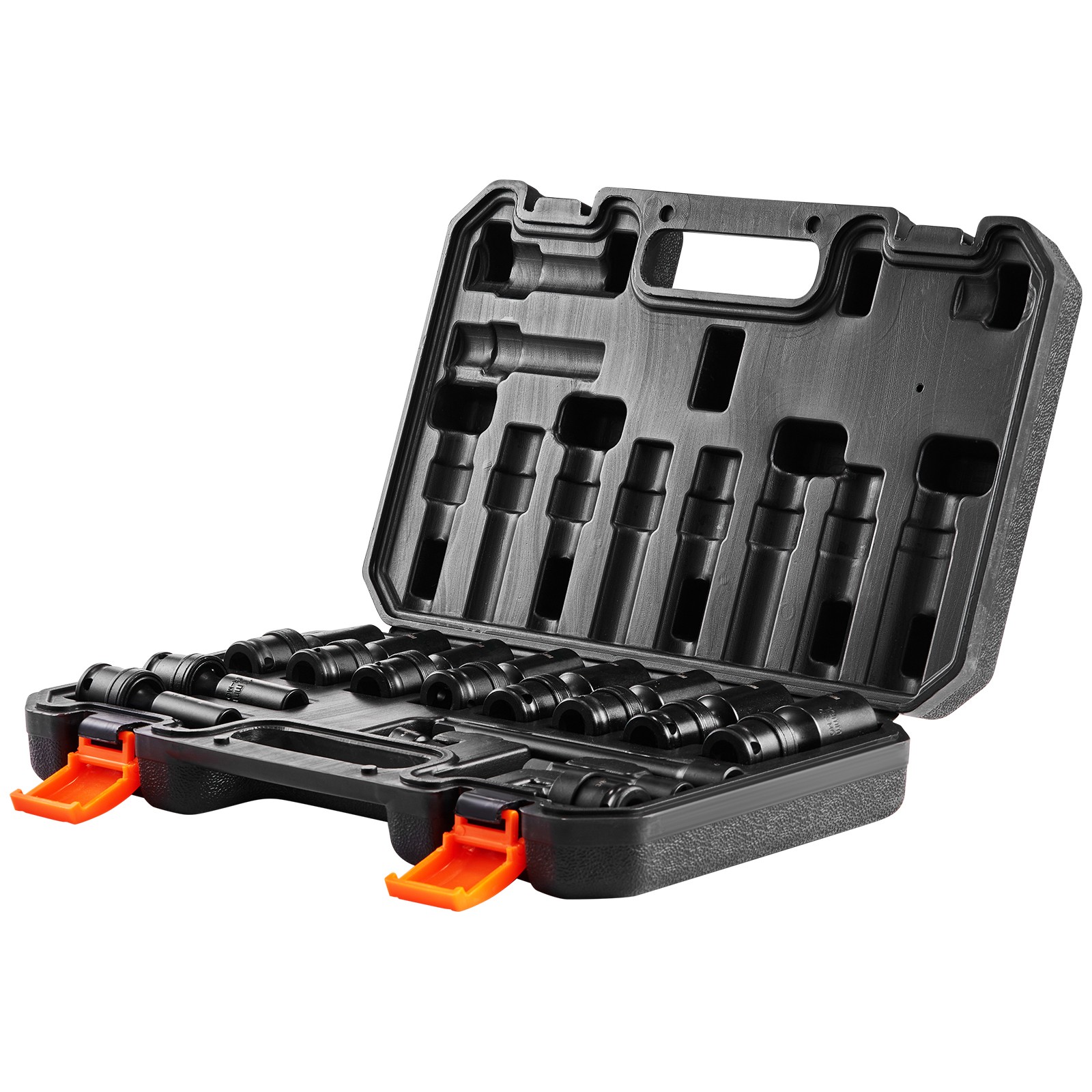 Uimoso 360° Rotating Impact Socket Set, 14pcs 6-Point 3/8in Drive