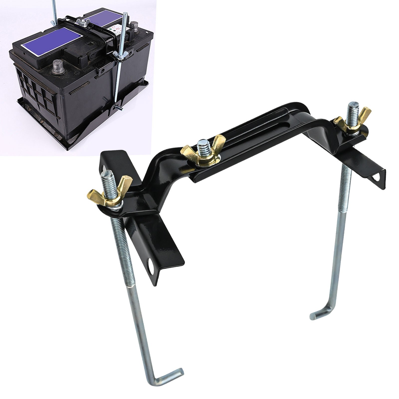 1 Set 9.1inch Adjustable Car Tie Down Bracket Holder Storage 23cm / New