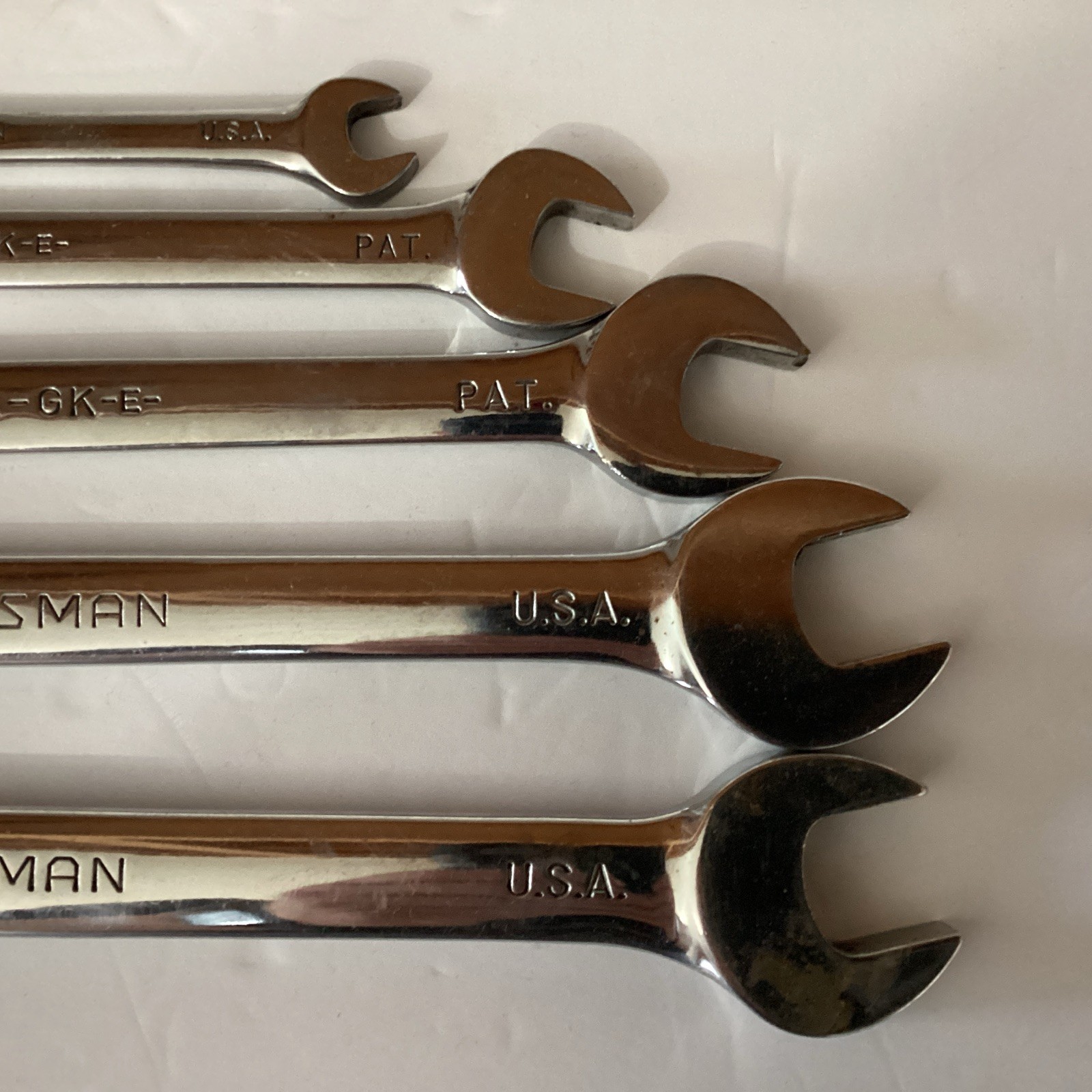 Craftsman Made In USA Ratchet Wrenches 8, 12, 14, 17, 18mm
