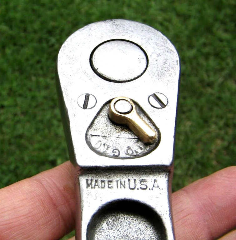 1945 Rare «Snap On No.7 1N Ratchet 1/2” Drive» MADE IN USA! ISSUE «G» GOVERNMENT