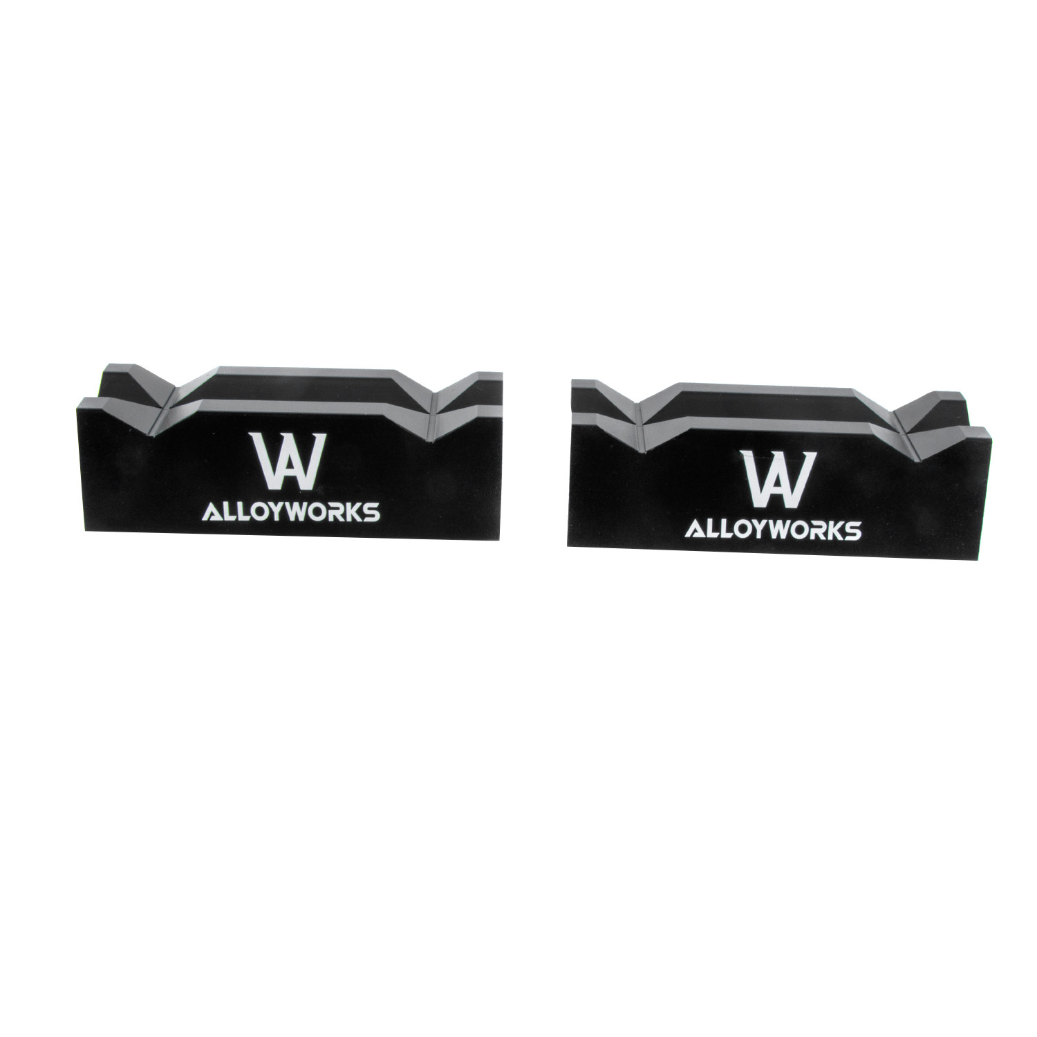 Aluminum Vise Jaw Protective Inserts With Magnetic Back for AN Fittings Billet S