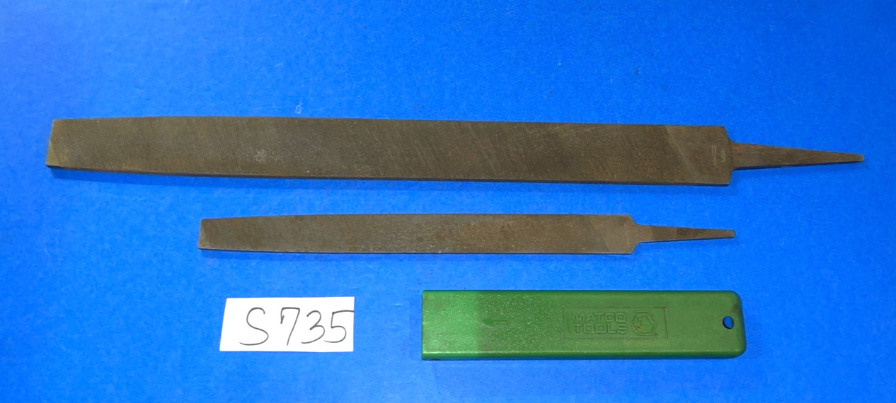 MATCO TOOLS 5 PIECE ASSORTED FILES 5 INCHES TO 19 INCHES LONG