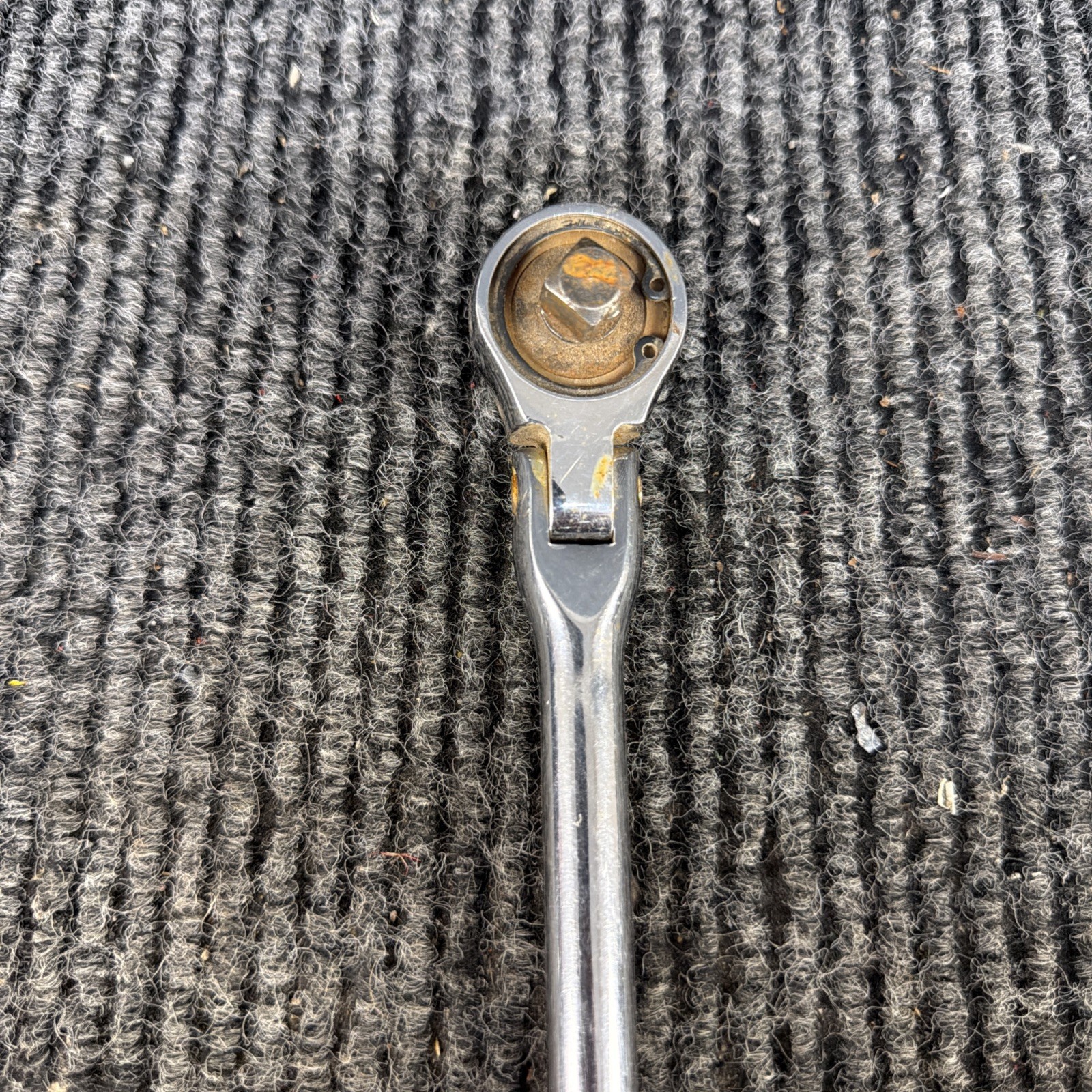 Proto Challenger USA 3/8” Dr Flex Round Head Knurled Handle Ratchet 12620