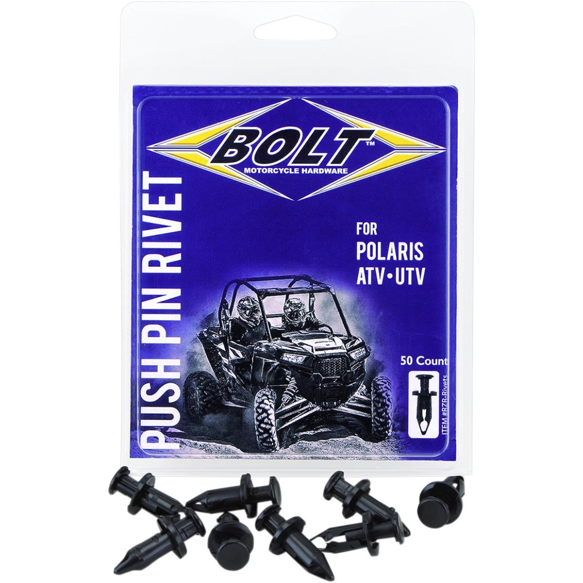 Bolt Mc Hardware RZR-RIVETS UTV Pry Rivet Set – 50pk.