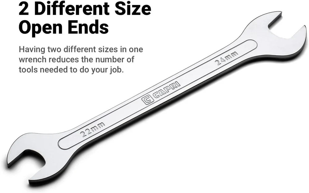 3/8 in. x 7/16 in. Super-Thin Open End Wrench, SAE