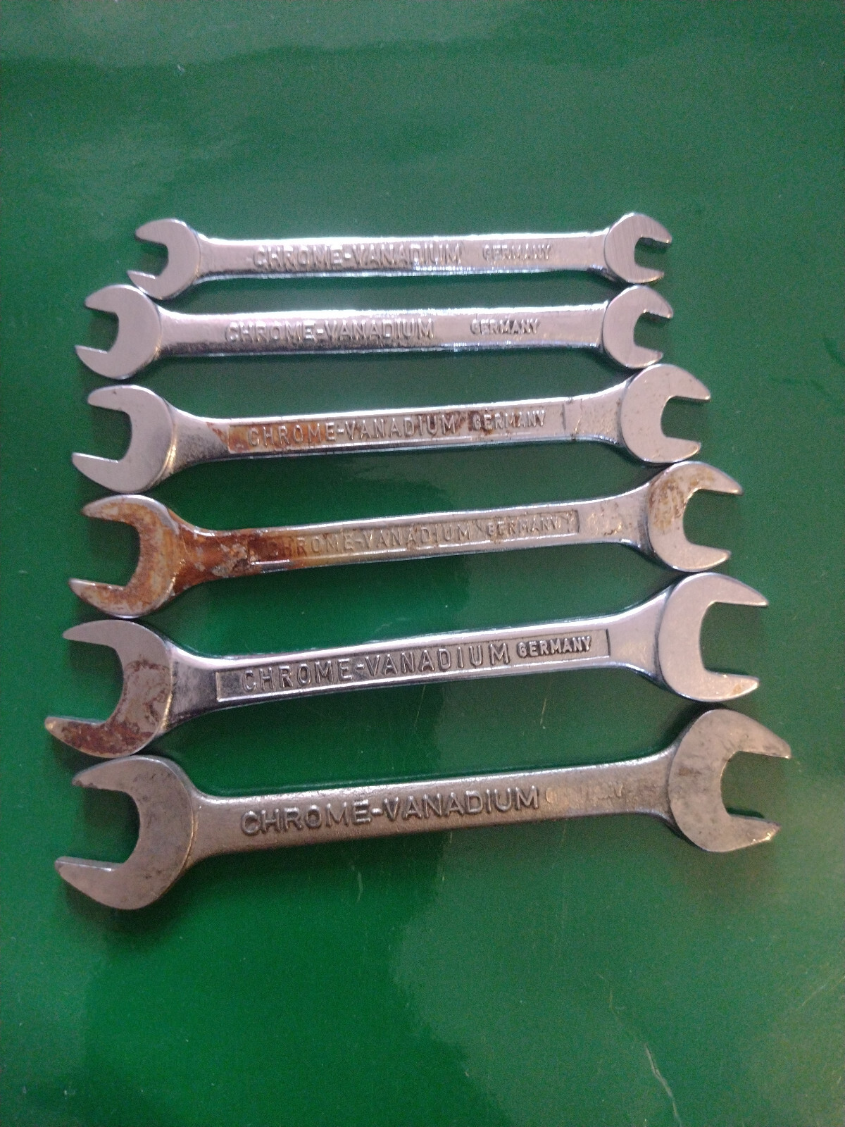 Elora No.156 miniature Spanners Sizes;4×4.5&5×5.5&7×6 &9×8&11×10&0BAx1BA