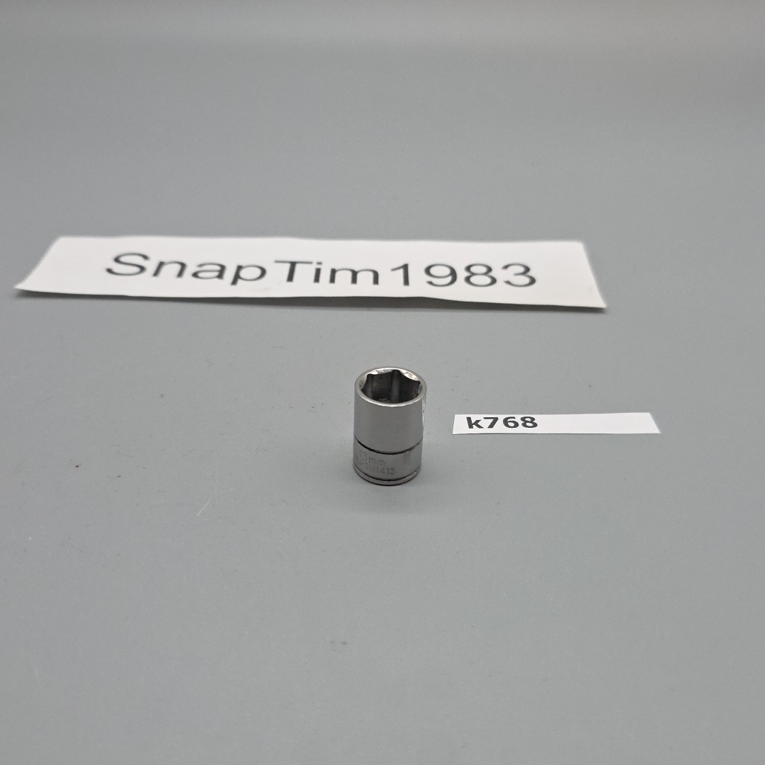Blue-Point Tools BLPSM1413 1/4″ Dr 13mm SOCKET SHALLOW 6-Pt USA