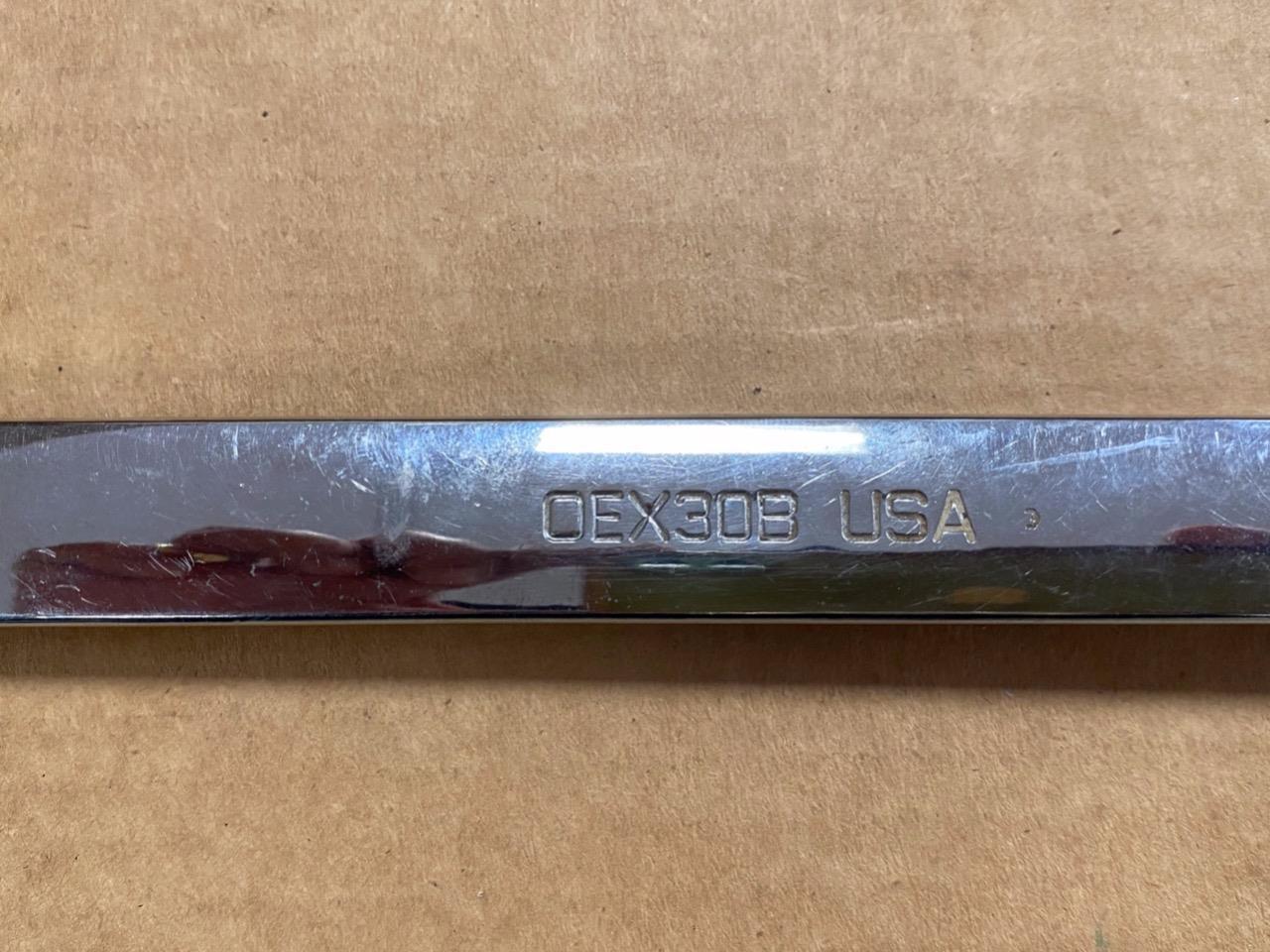 SNAP-ON OEX30B 15/16″ 12PT COMBINATION WRENCH- USED.