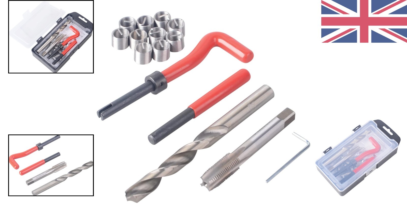 Comprehensive Thread Repair Kit M12x1.50mm – Durable Inserts & Tools Included