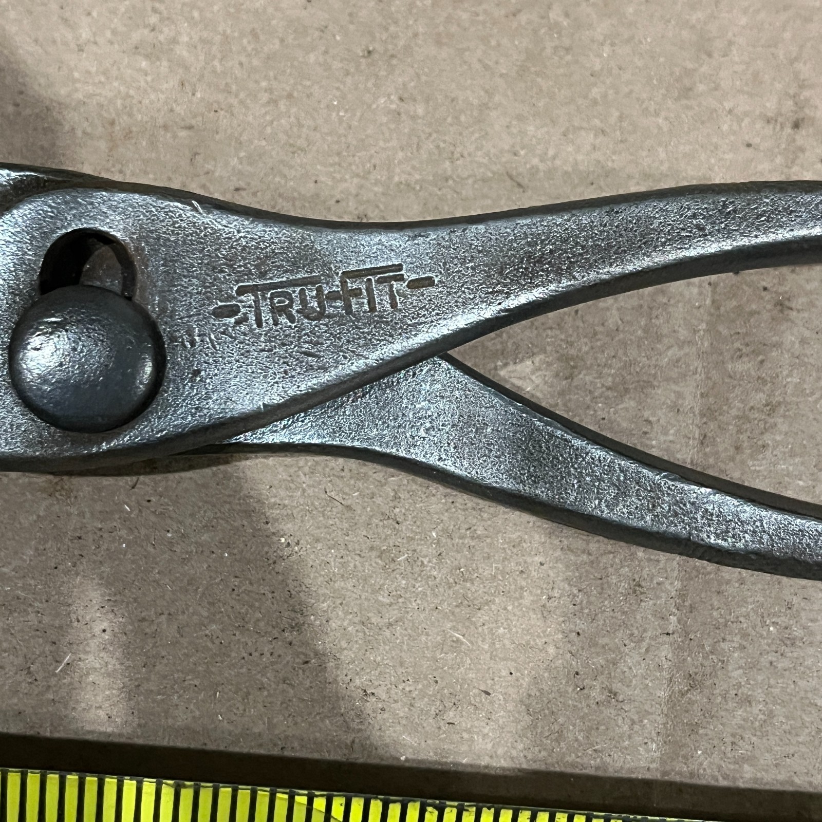 Tru-fit Slip Joint Pliers 7” Vintage USA Adjustable Utility