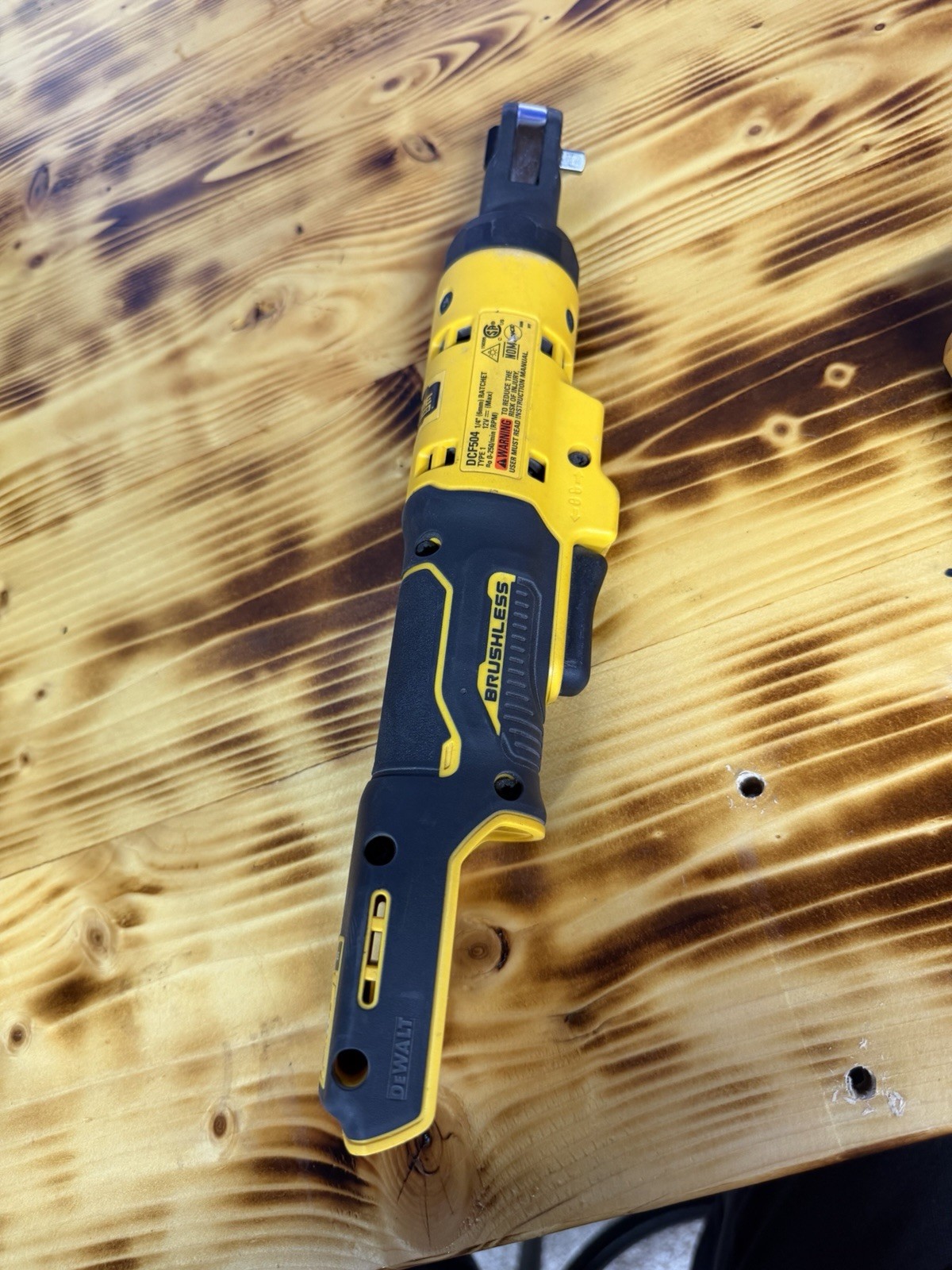 DEWALT DCF504B Brushless 1/4″ (6mm) 12V Ratchet with 2 Aftermarket Battery’s