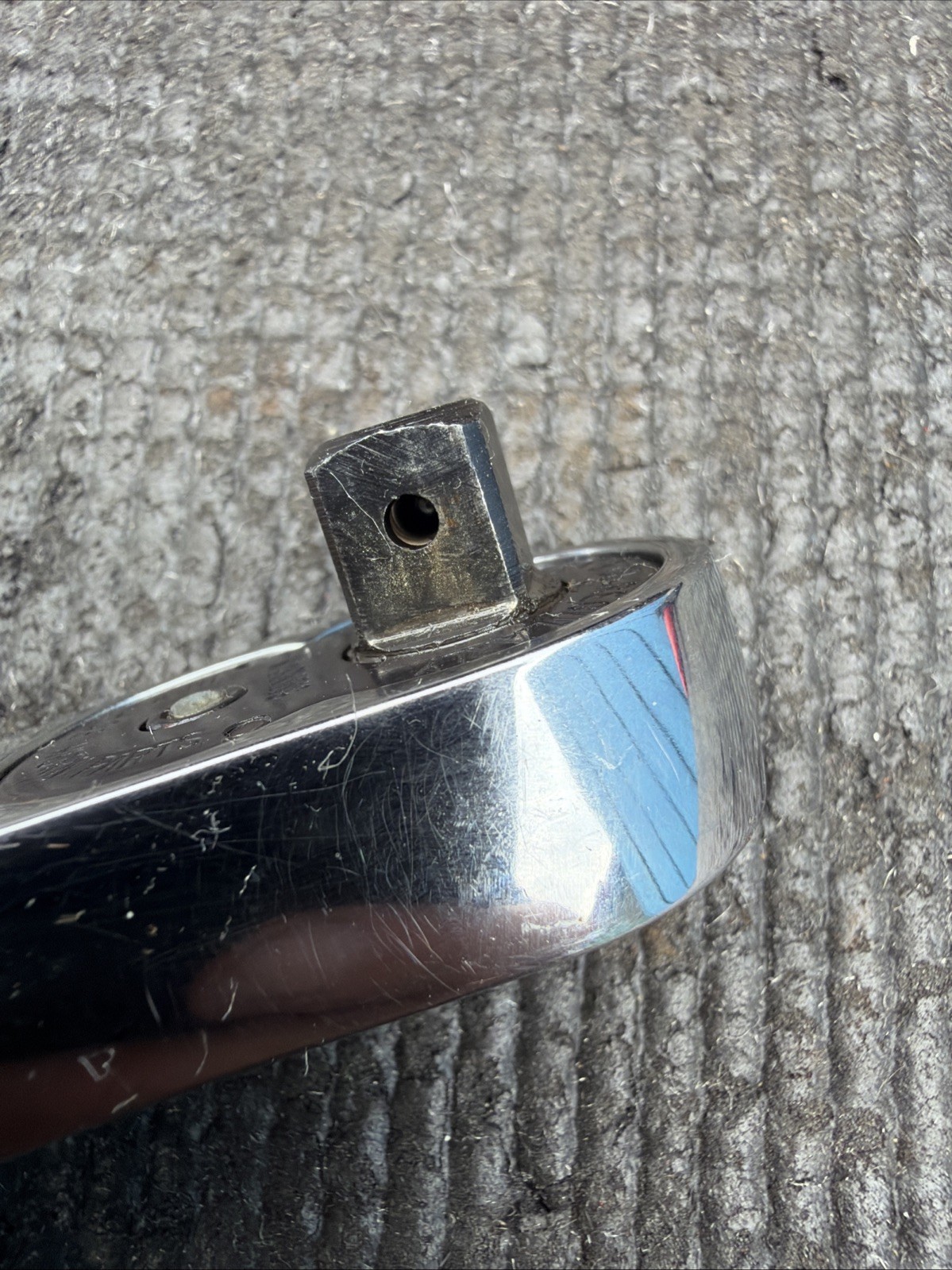 Snap-On Tools USA FN720A Polish Chrome Ratchet 3/8″ Drive – Short Handle 6″ Long
