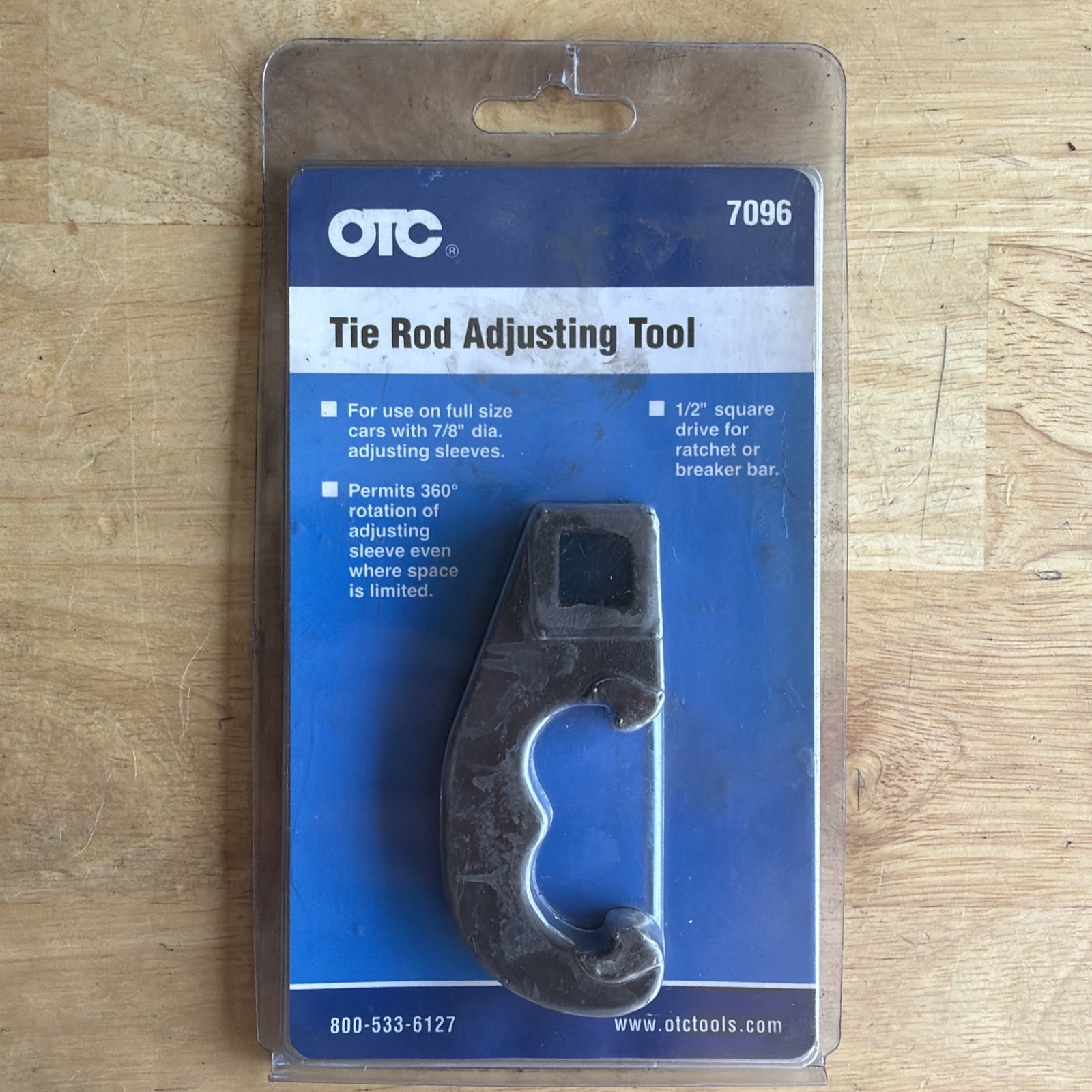 OTC Tools 7/8″ Tie Rod Adjusting Tool Wrench 1/2″ Drive 7096