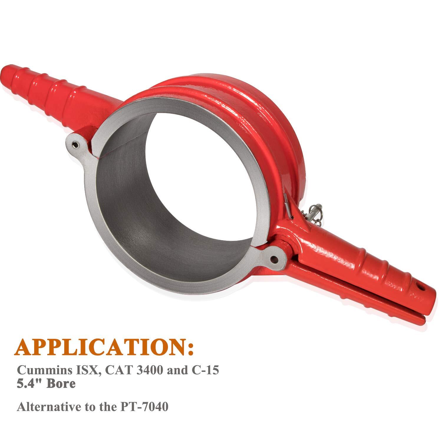7040 Piston Ring Compressor Tool For CAT Cummins Diesel ISX 3400 C-15 5.40»