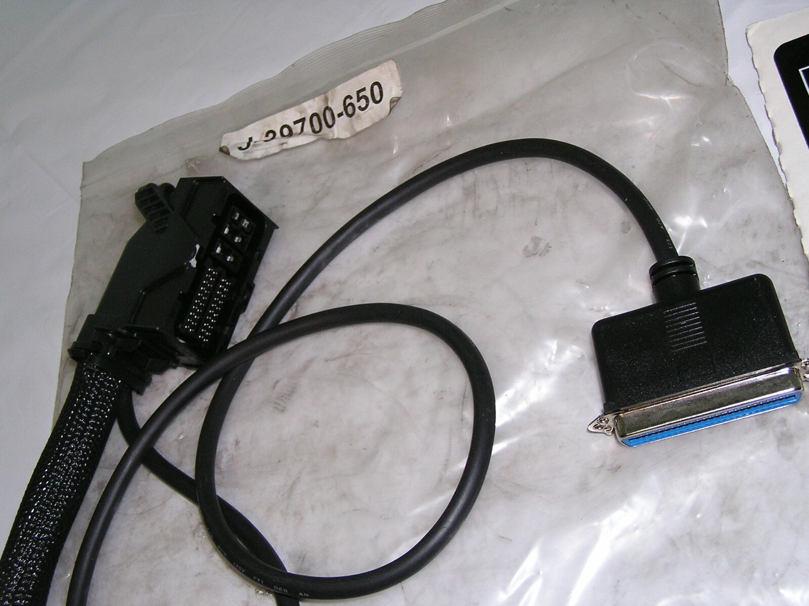 KENT MOORE TOOL J-39700-650 J-39700-651 BREAKOUT BOX ADAPTER & OVERLAY