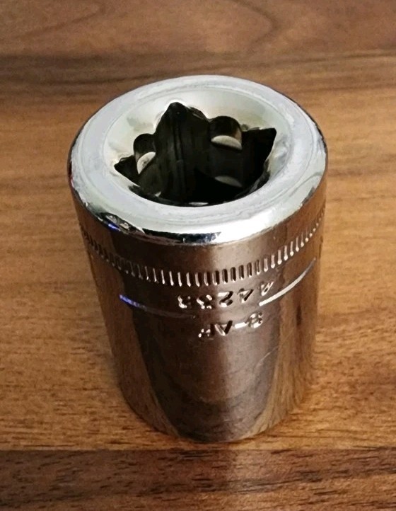 Craftsman 19mm Socket 12 Point 1/2″ Drive S-AF 44238
