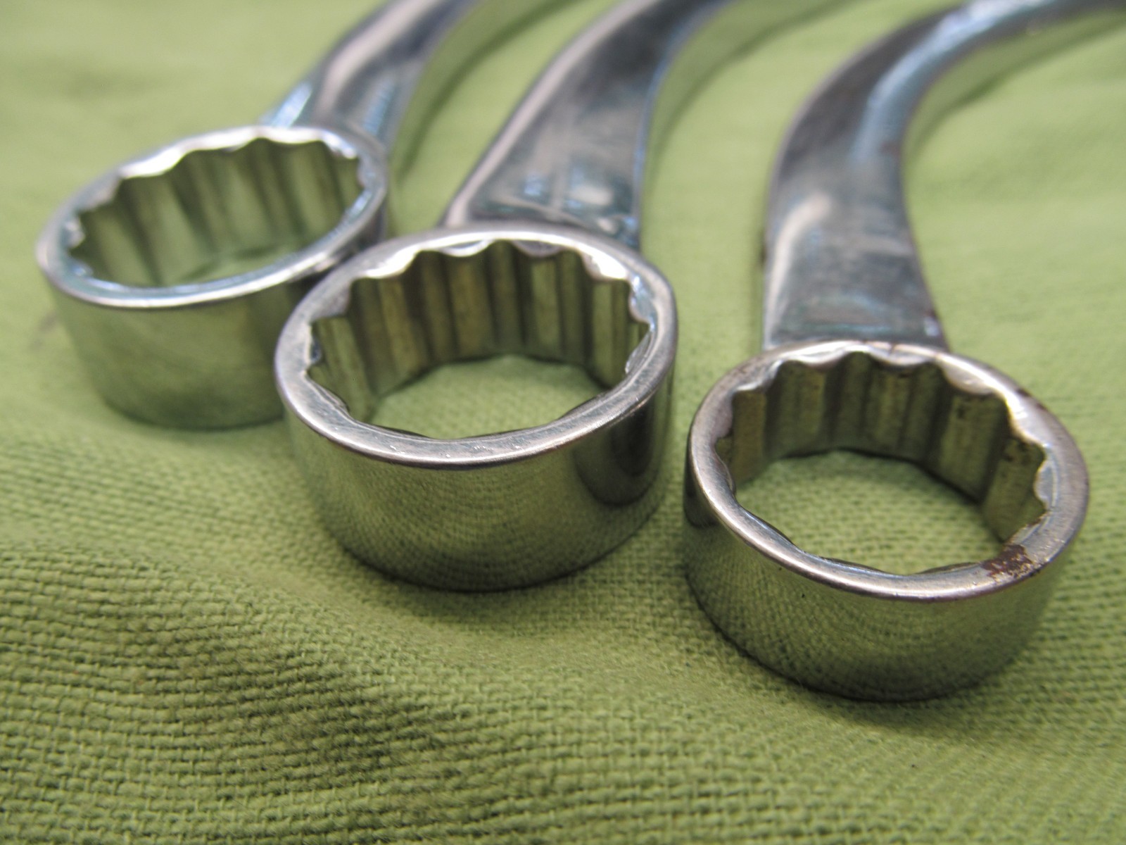 3pc Snap-on Half Moon Obstruction Wrench Set – 12pt. Box Ends – 9/16″ to 13/16″
