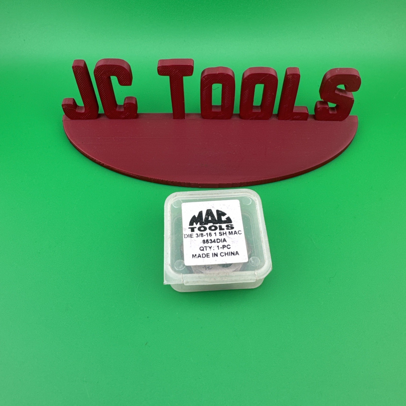 Mac Tools 6534DIA SAE Hexagonal Die 3/8″-16 NC – 1″ Shank
