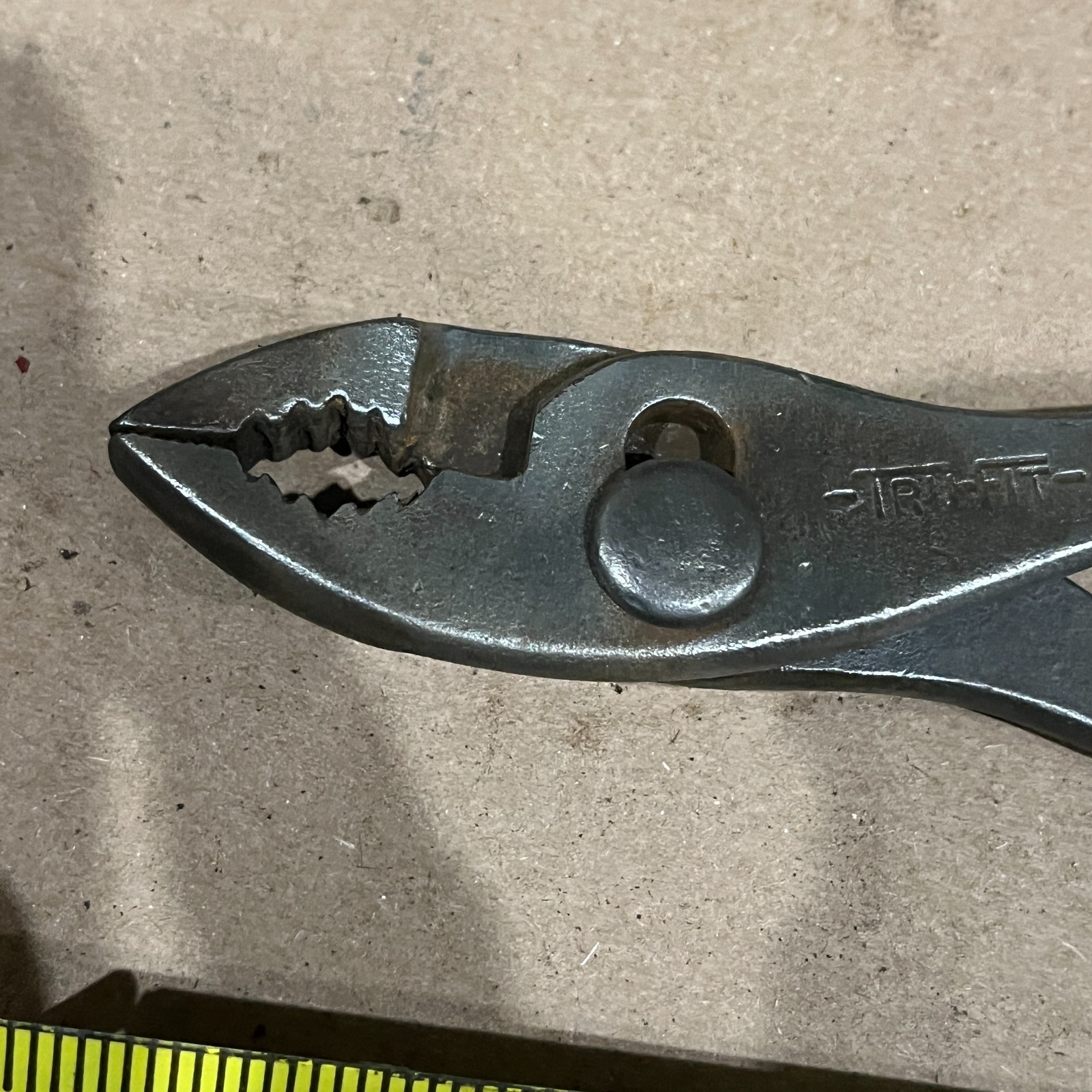 Tru-fit Slip Joint Pliers 7” Vintage USA Adjustable Utility